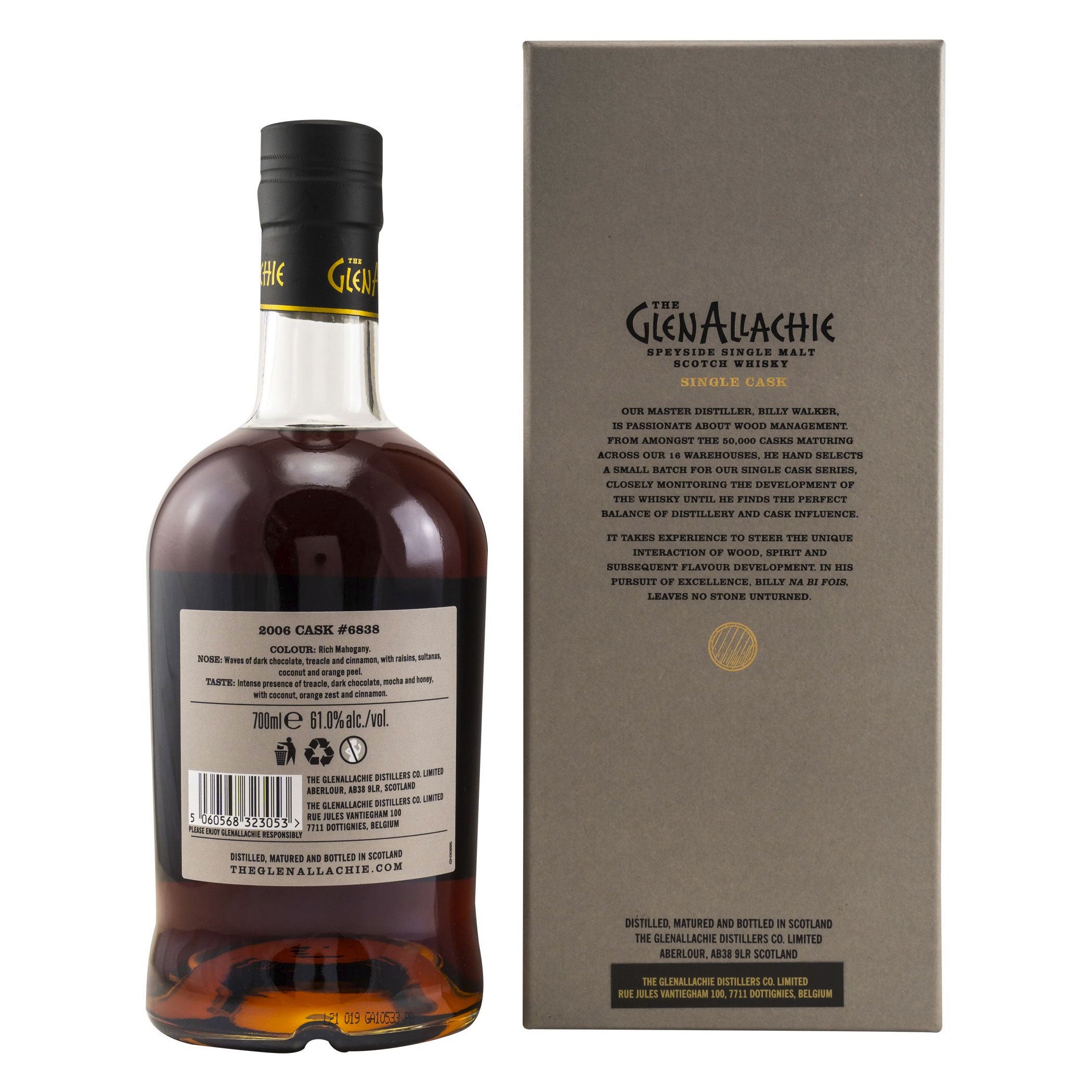GlenAllachie 2006/2021 - 14 Jahre PX Puncheon - #6838