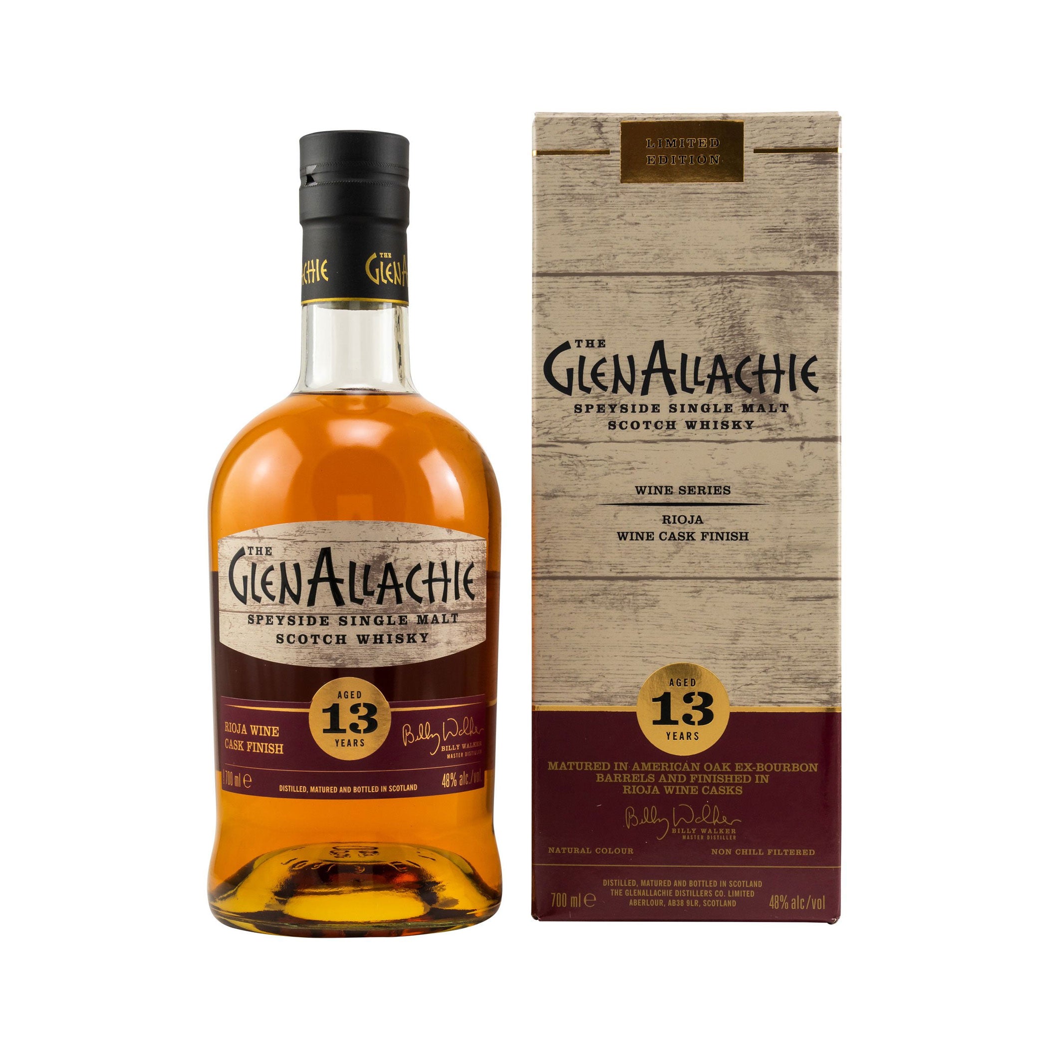 GlenAllachie 13 Jahre Rioja Wine Finish