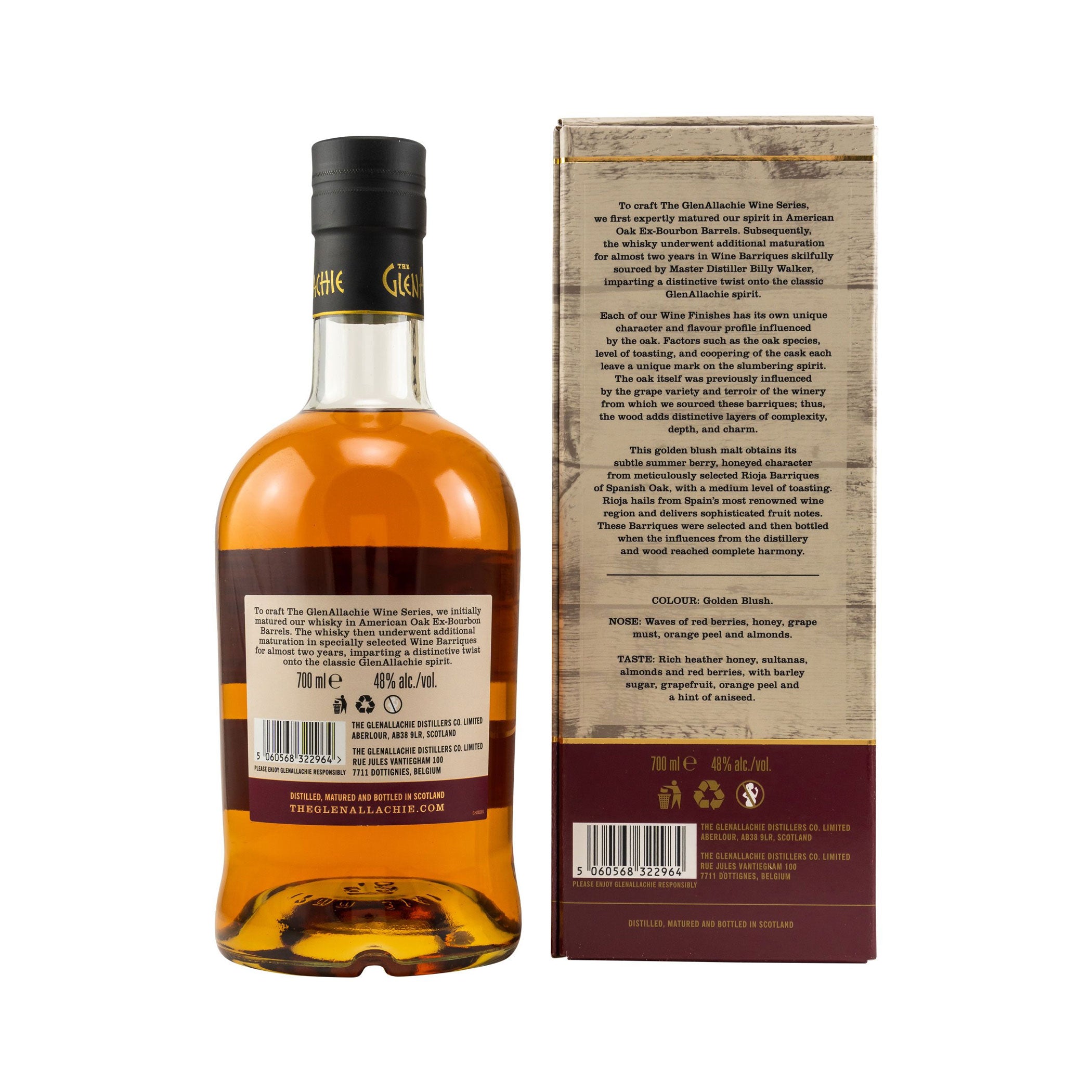 GlenAllachie 13 Jahre Rioja Wine Finish