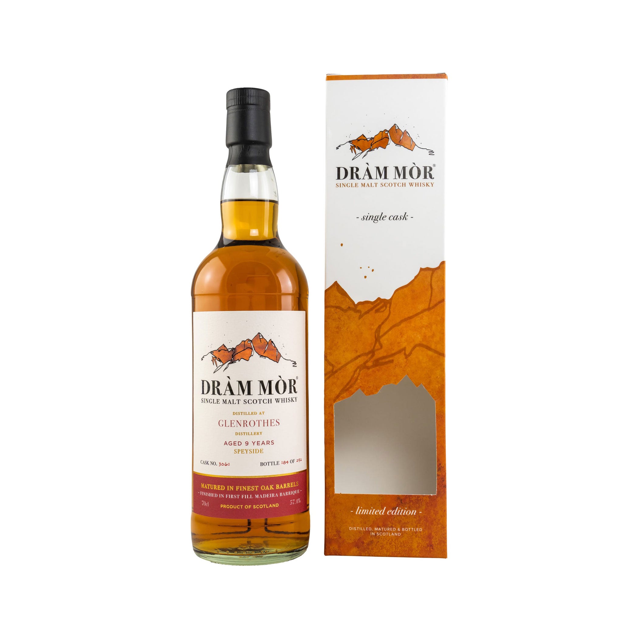 Glenrothes 9 Jahre Madeira Barrique Finish - #3061 - Dram Mor