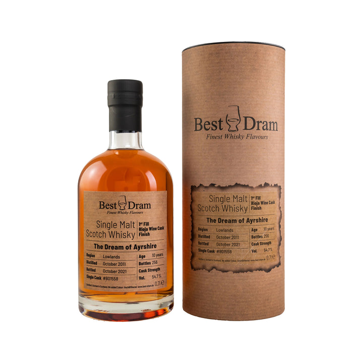 Dream of Ayrshire 2011/2021 - 10 Jahre - 1st Fill Rioja Cask 