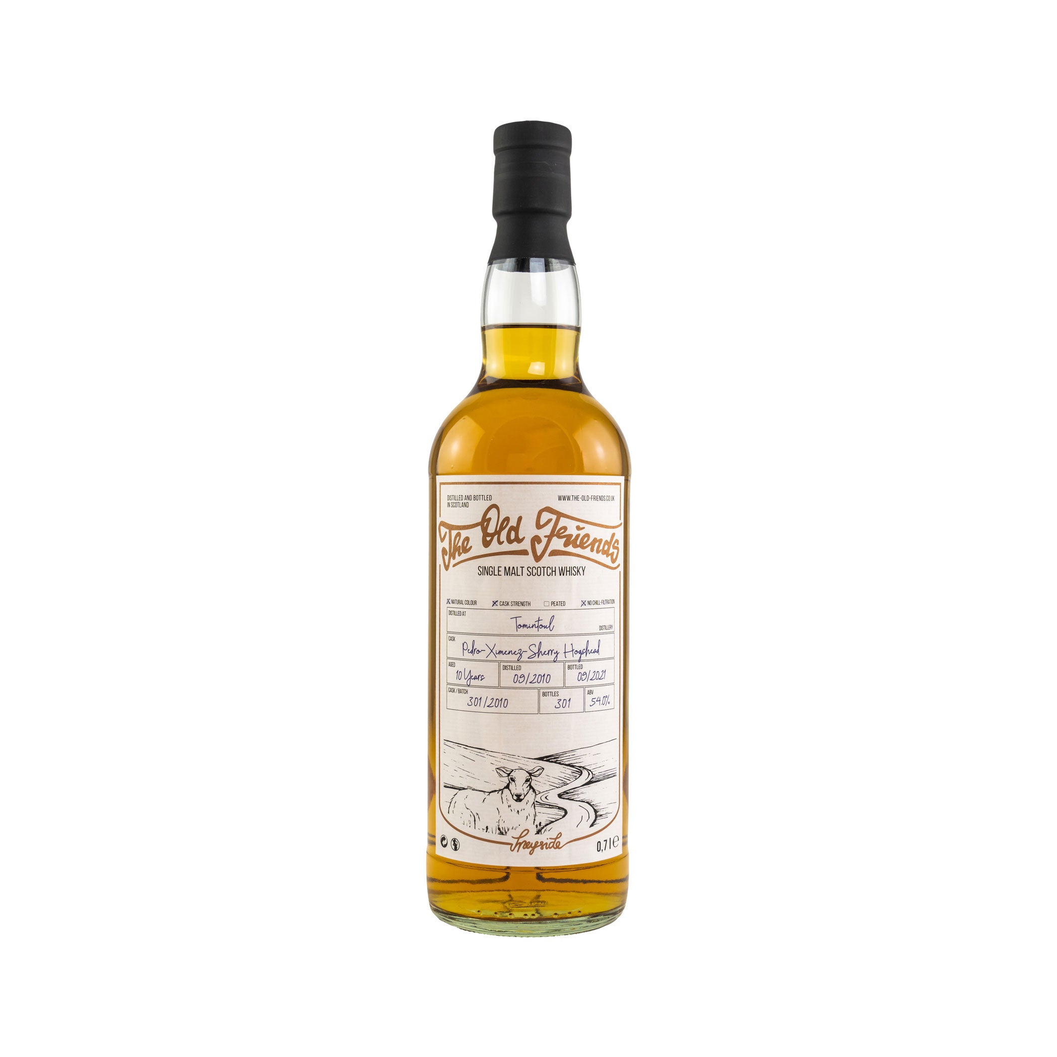 Tomintoul 2010/2021 - 10 Jahre - #301/2010 (The Old Friends) - Whisky Druid
