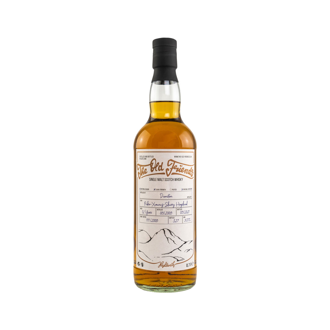 Deanston 2011/2021 - 12 Years Old - (The Old Friends) - Whisky Druid