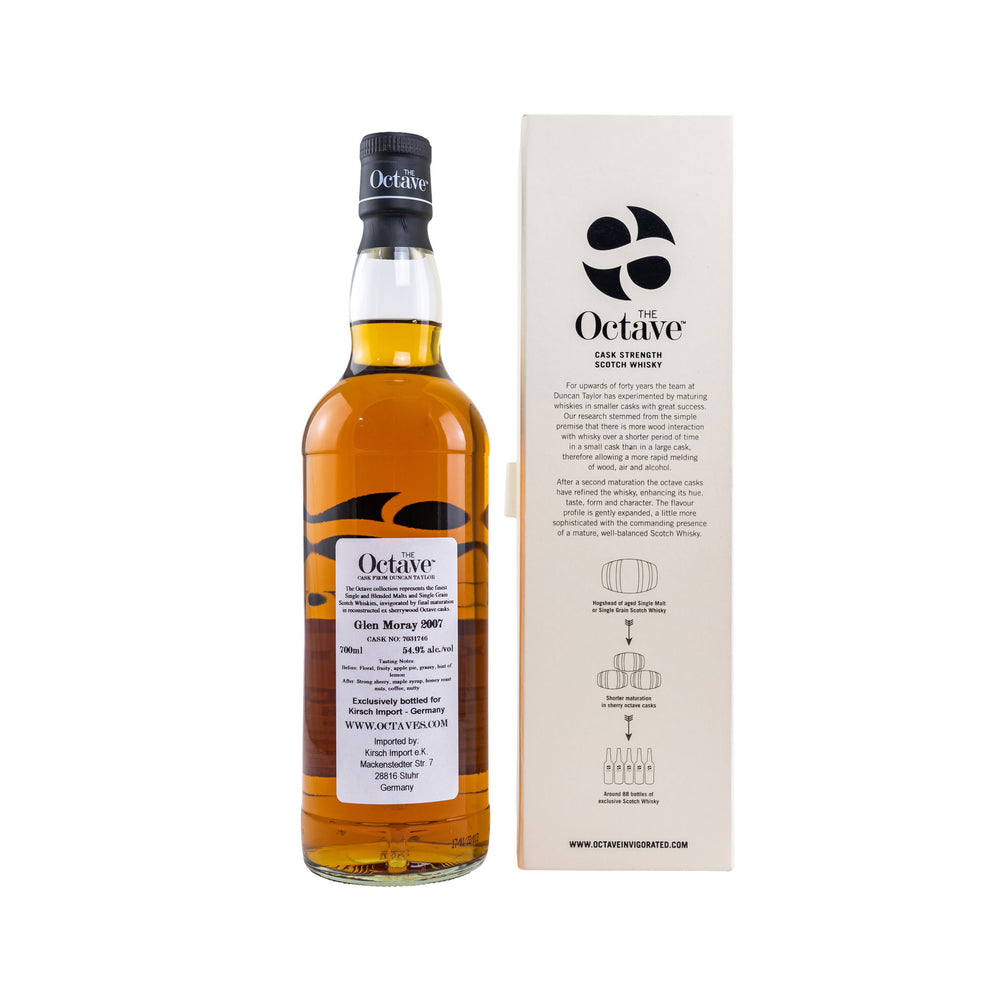 Glen Moray 2007/2022 - 14 Jahre -  Single Cask #7031746 - The Octave (Duncan Taylor)