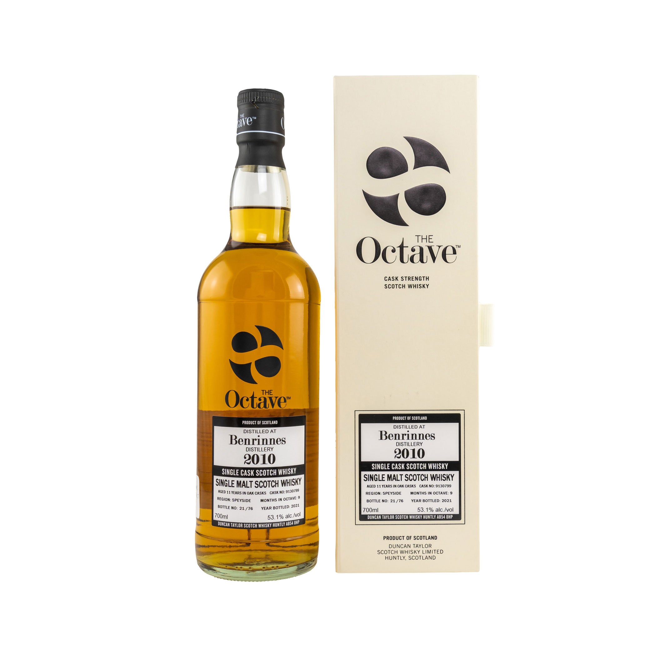 Benrinnes 2010/2021 - 11 Jahre Single Cask - #9130799 - Octave - Duncan Taylor