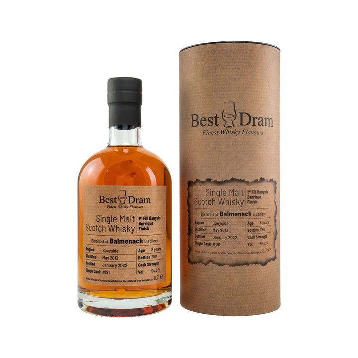Balmenach 2013/2022 8 Years First Fill Banyuls Barrique - BestDram