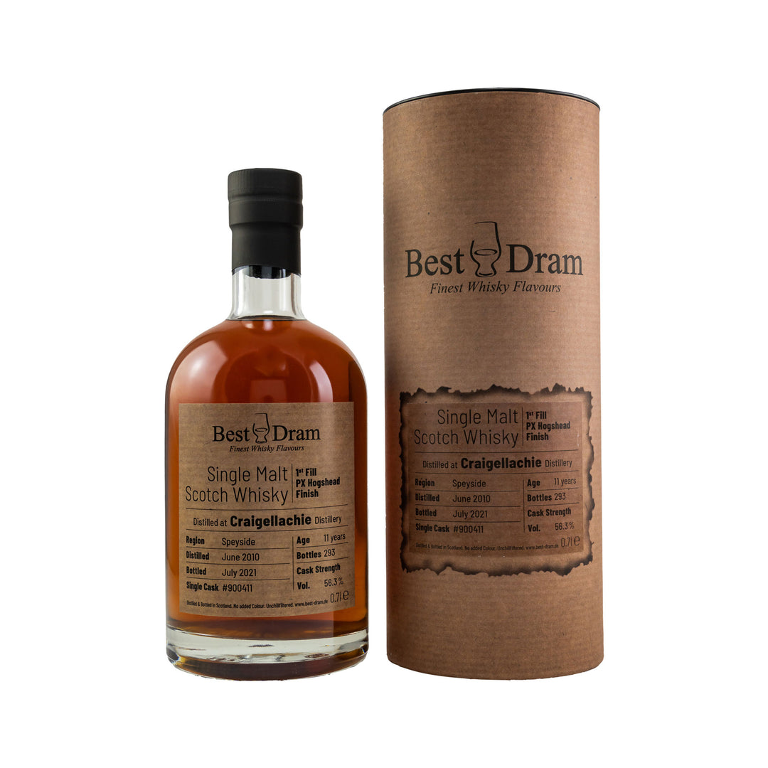 Craigellachie 2010/2021 - 11 Years Old - PX Sherry # 900411 (Best Dram)