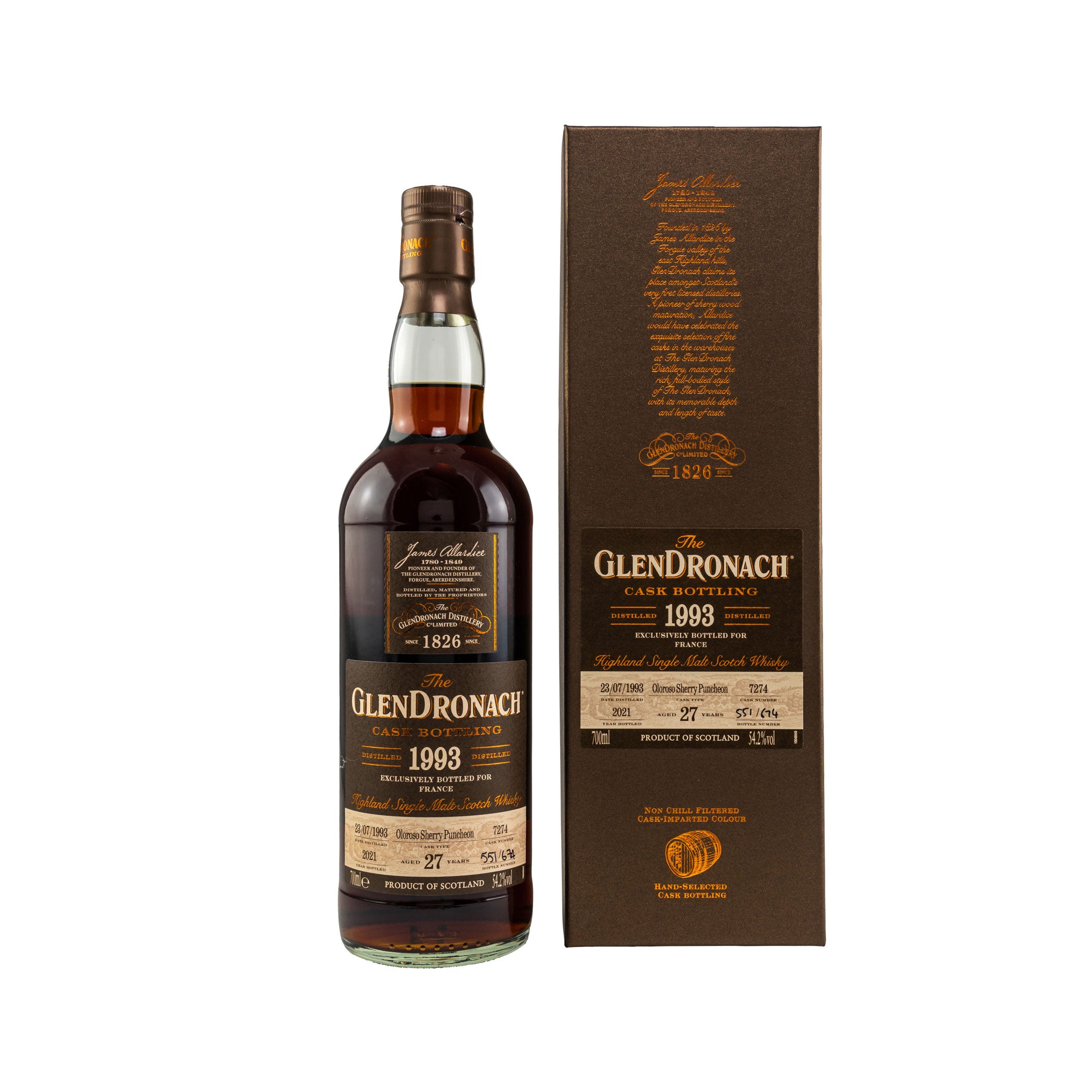GlenDronach 1993/2021 - 27 Jahre