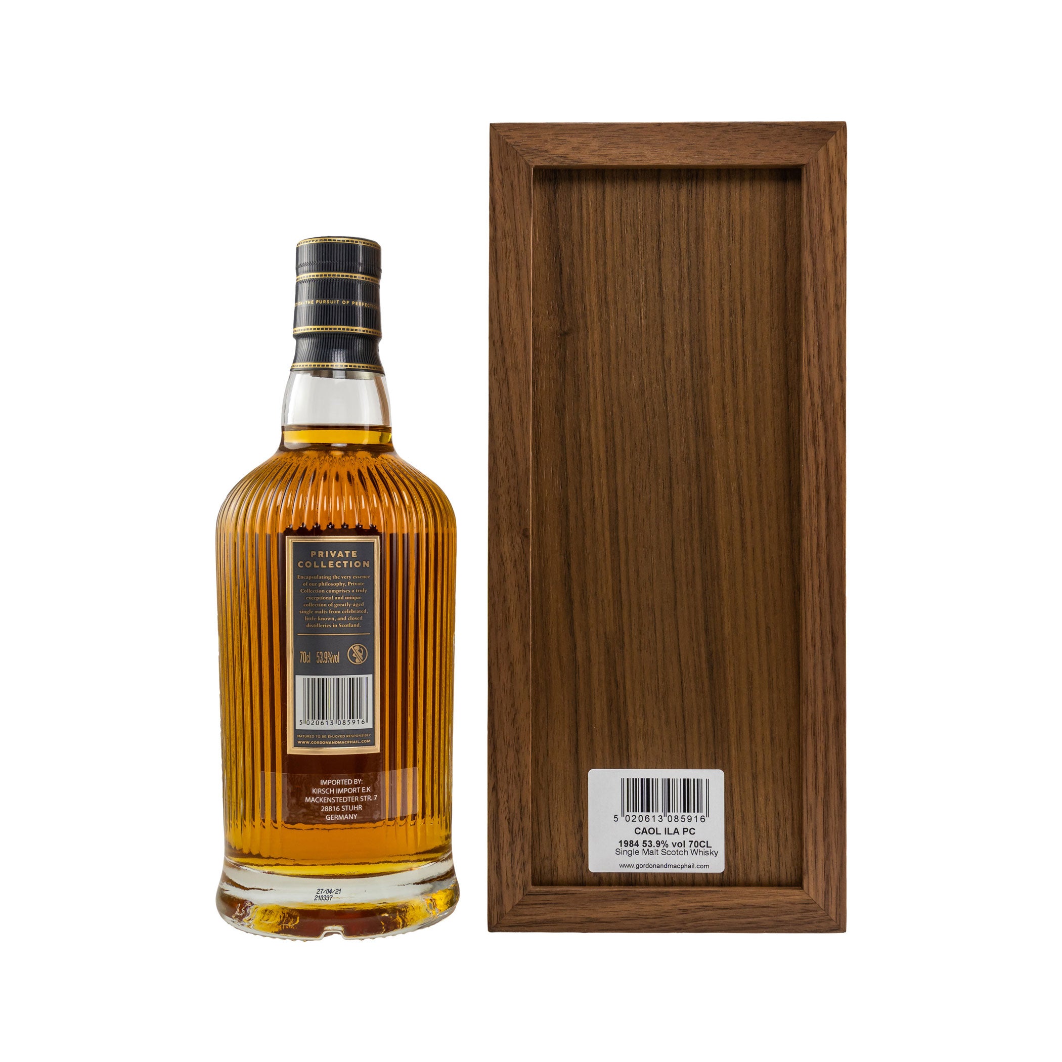Caol Ila 1984/2021 Gordon & MacPhail - PVC Private Collection