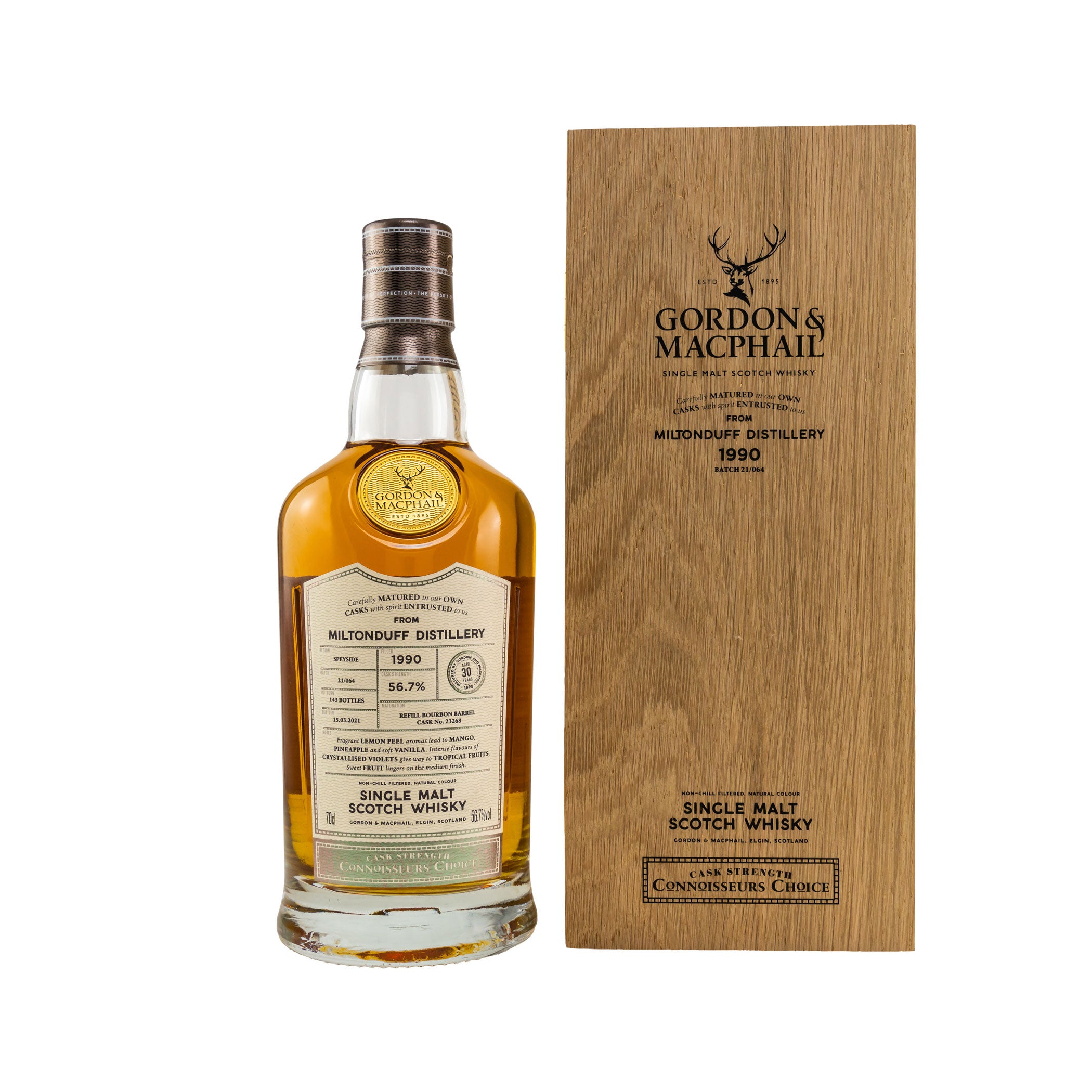 Miltonduff 1990/2021 G&M CC UPPER NEW RANGE