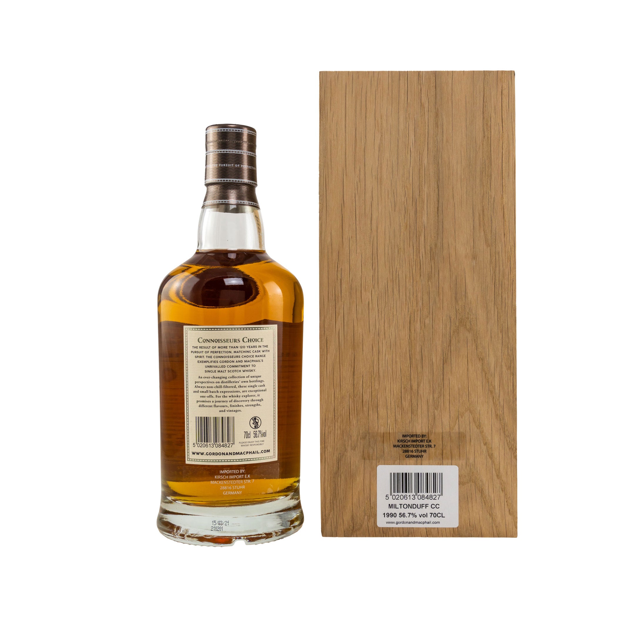 Miltonduff 1990/2021 G&M CC UPPER NEW RANGE