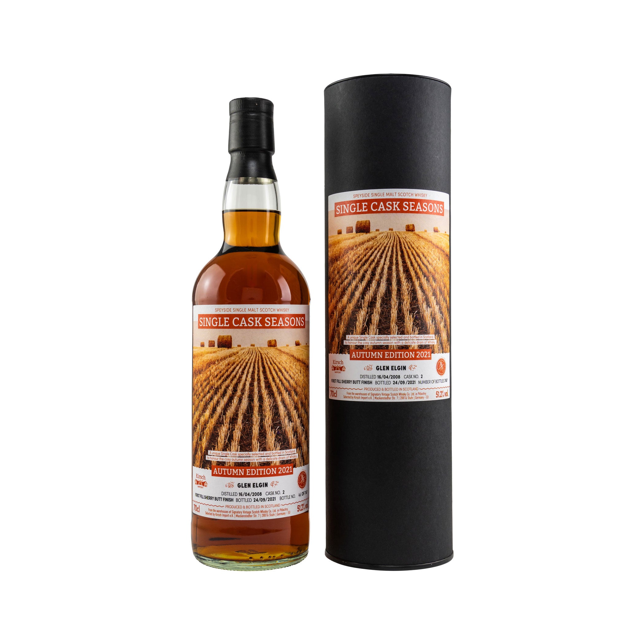 Glen Elgin 2008/2021 - Autumn Edition 2021 Signatory Single Cask Seasonsrn