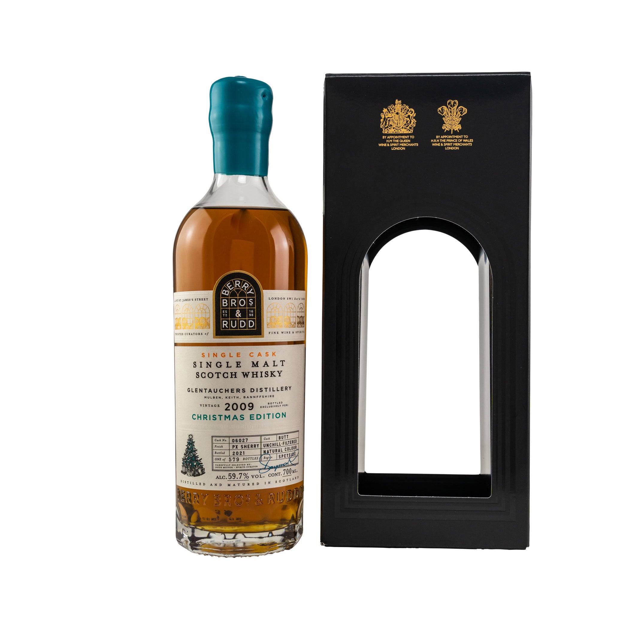 Glentauchers 2009/2021 Christmas Edititon #06027 - Berry Bros & Rudd