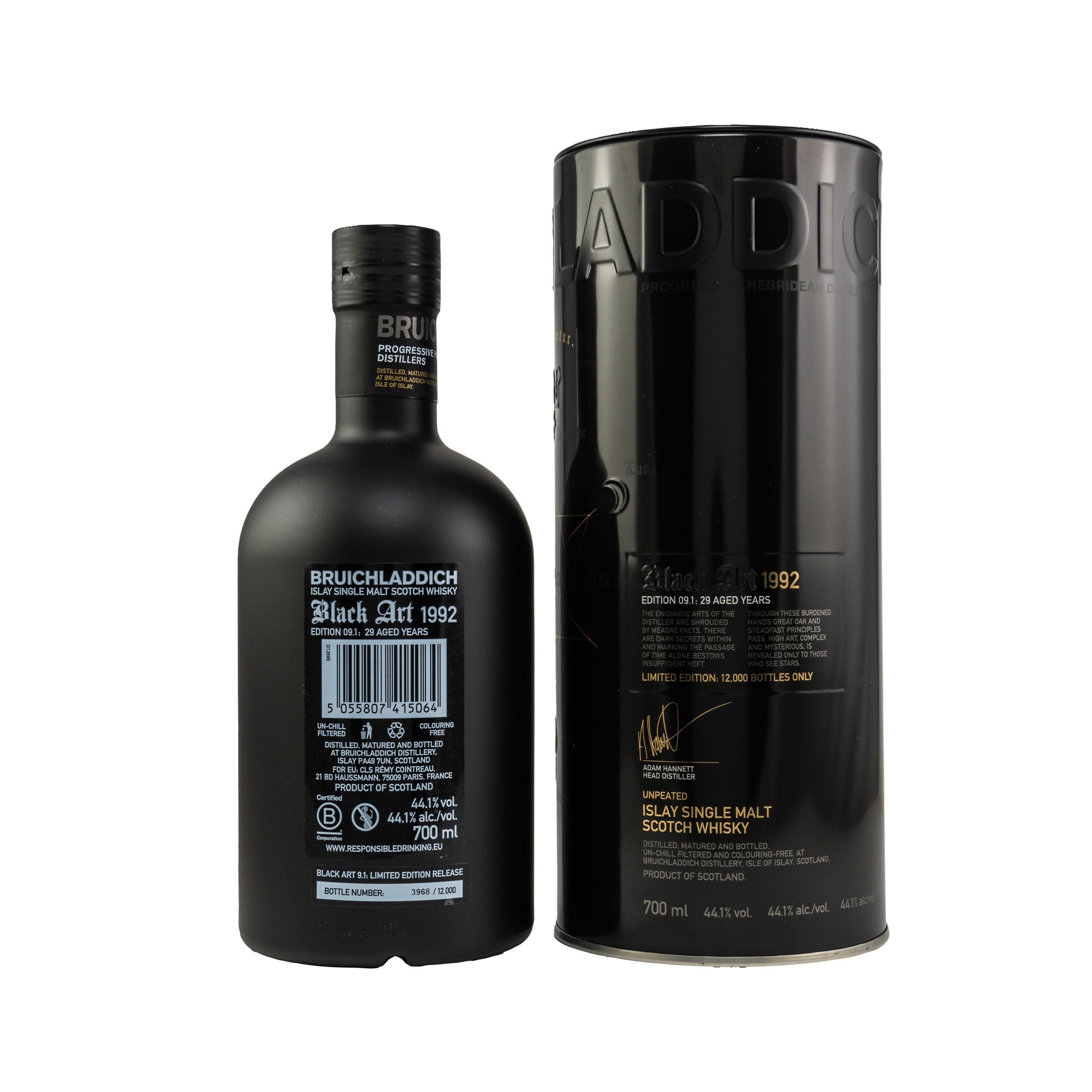 Bruichladdich 1992/2021 - Black Art - Edition 09.1