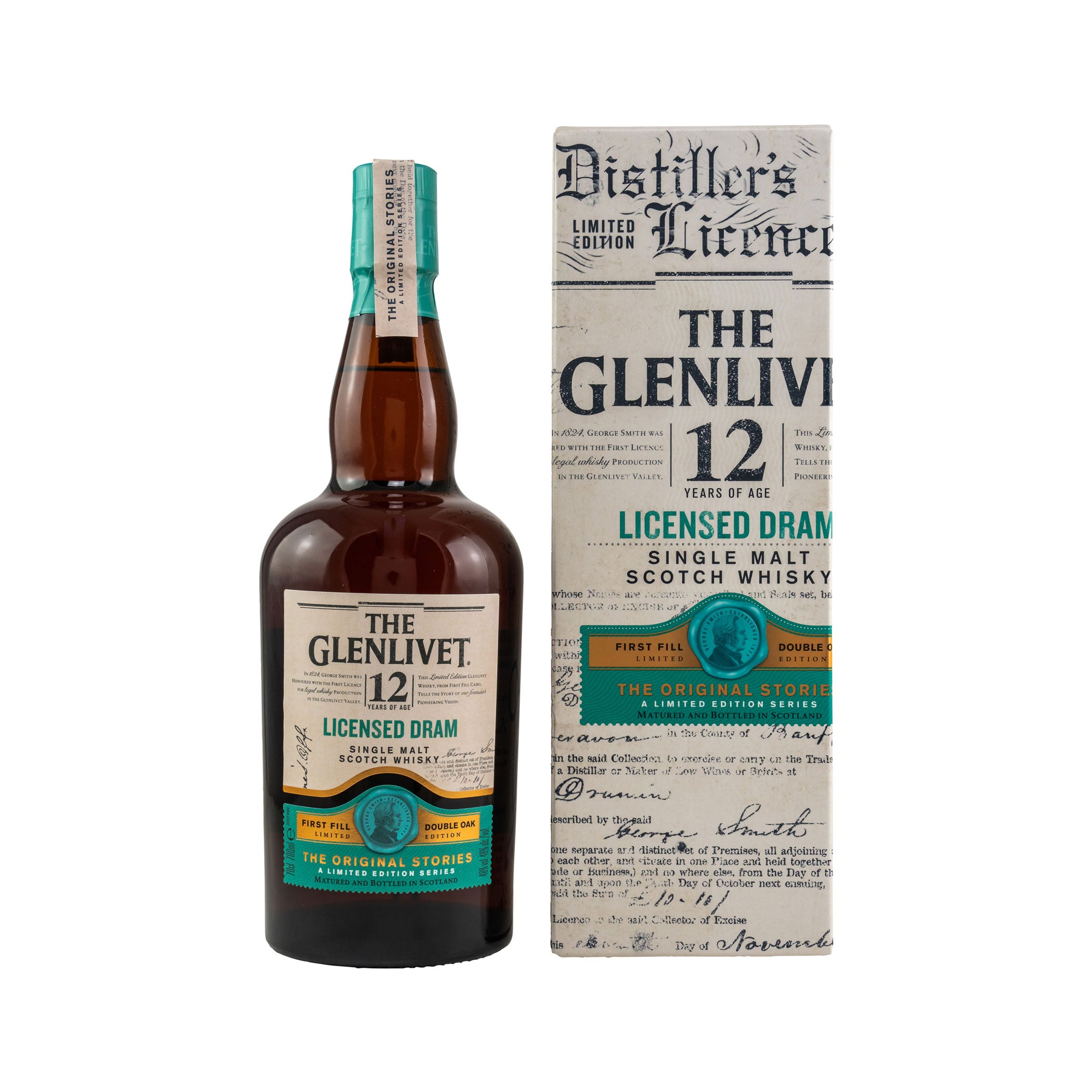 Glenlivet 12 Jahre, Licensed Dram