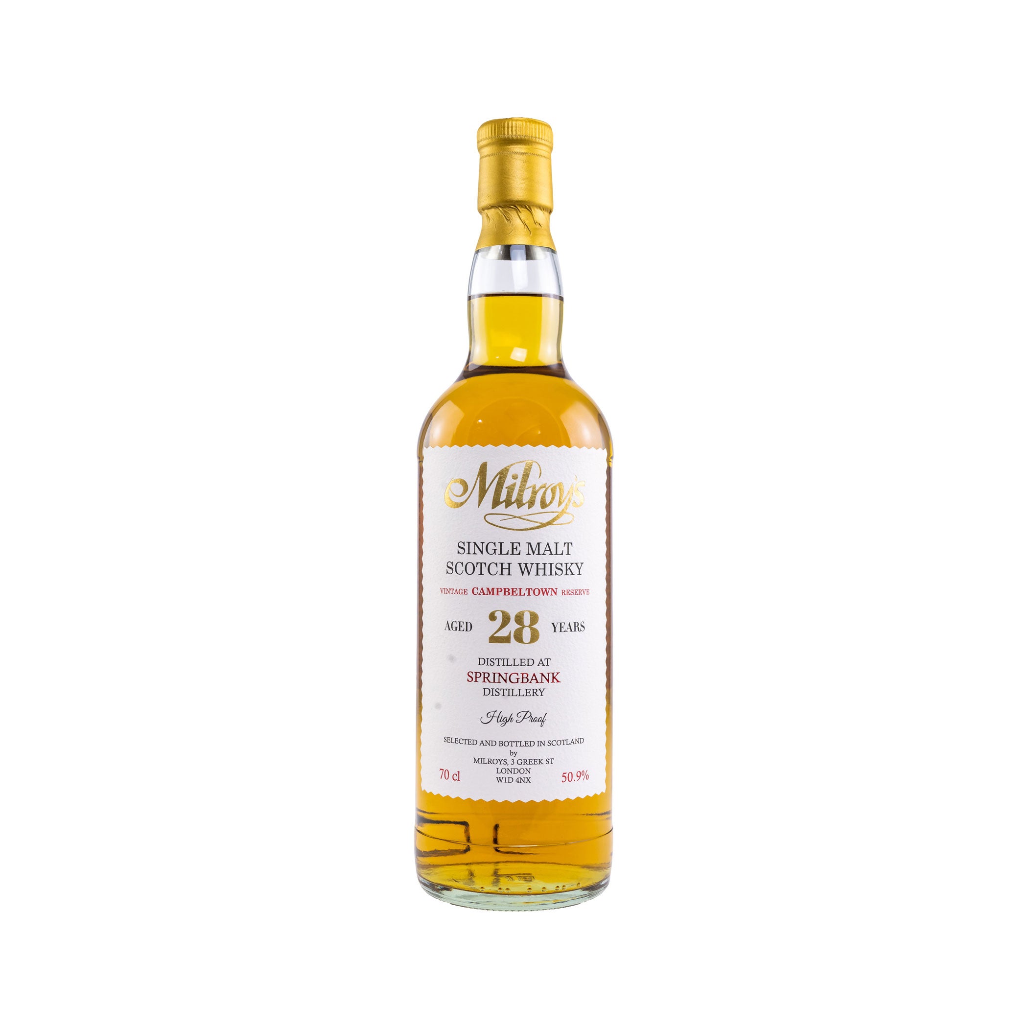 Springbank 1992/2021 - 28 Jahre - Milroys