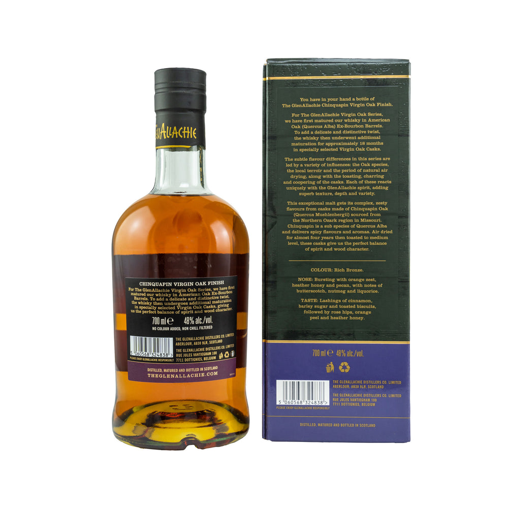 The GlenAllachie 10 Jahre Chinquapin Oak Finish Virgin Oak Series
