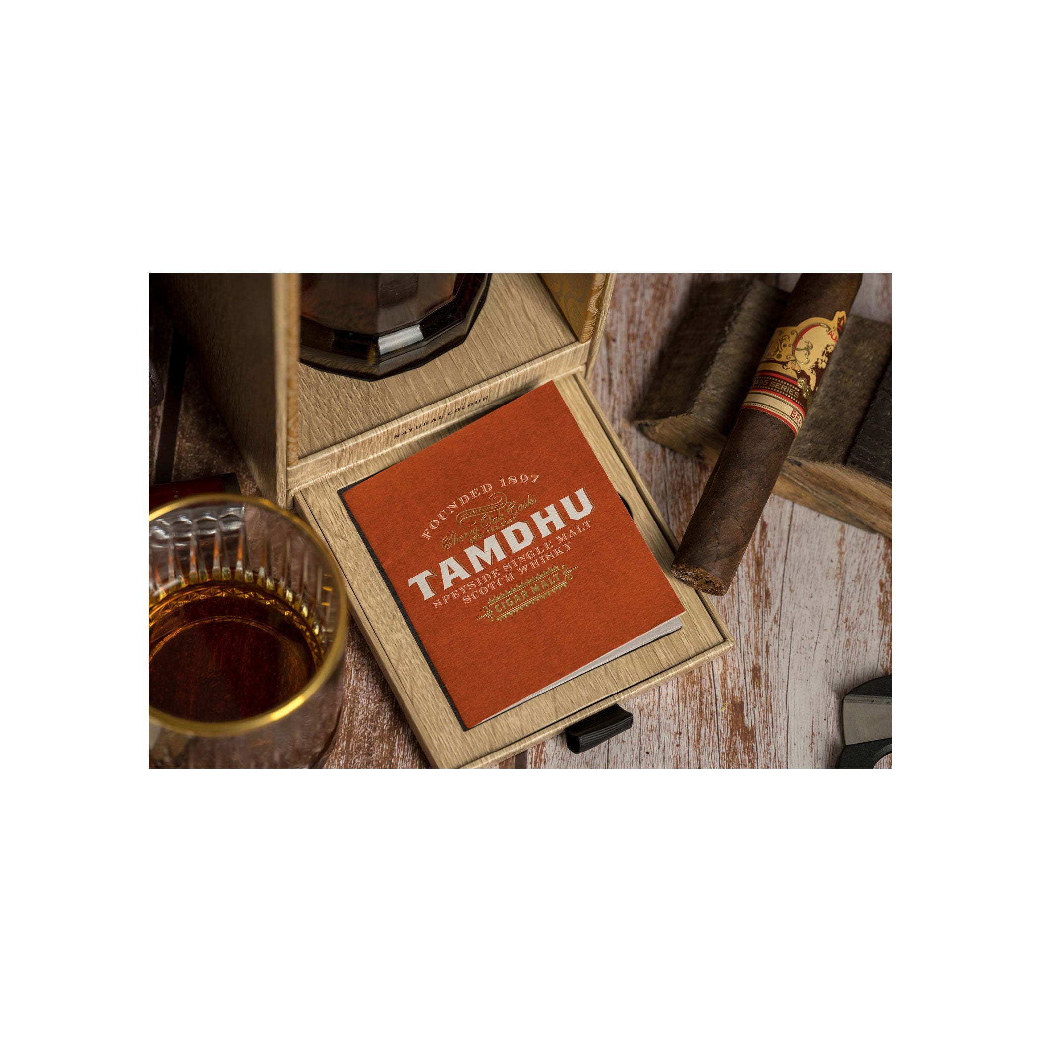 Tamdhu Cigar Malt, Speyside Single Malt Scotch Whisky - Batch 1 -