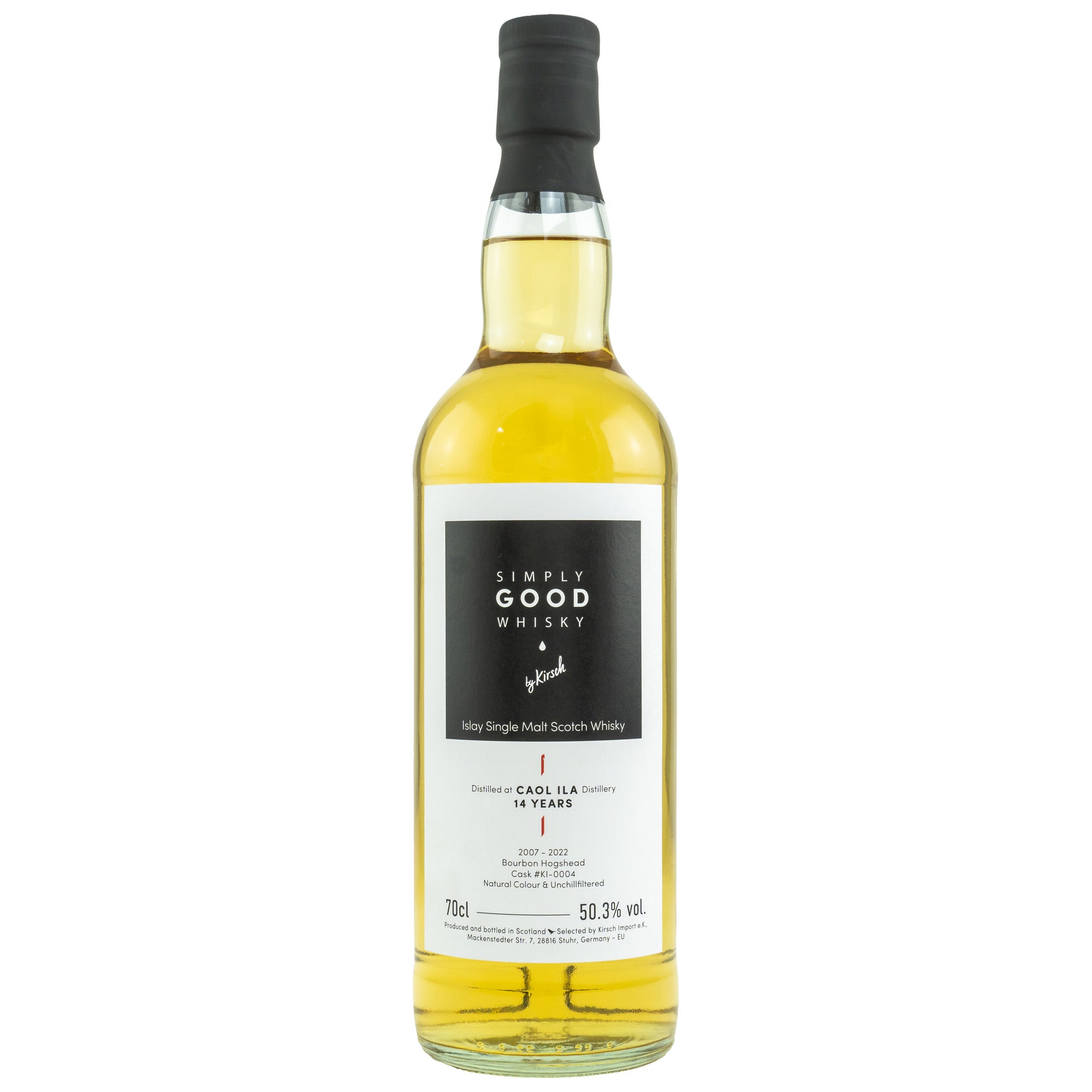 Caol Ila 2007/2022 - 14 y.o. #KI-0004 - Simply Good Whisky