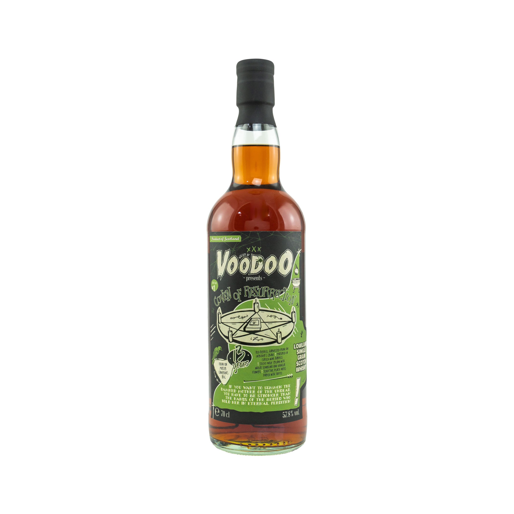 Coven of Resurrection (Cameronbridge) 13 Jahre - Voodoo Lowland Single Grain Scotch Whisky