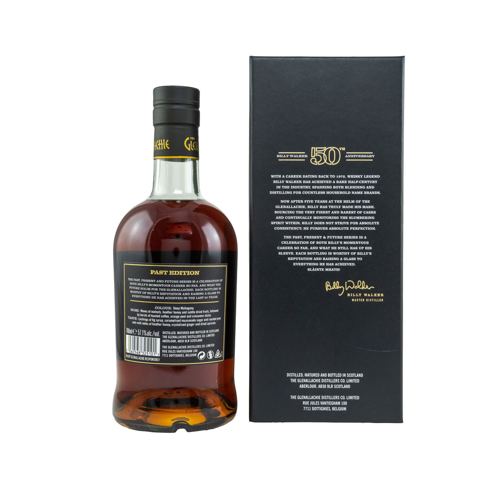 The GlenAllachie 16 Years Old, Past Edition Billy Walker 50th Anniversary Speyside Single Malt Scotch Whisky
