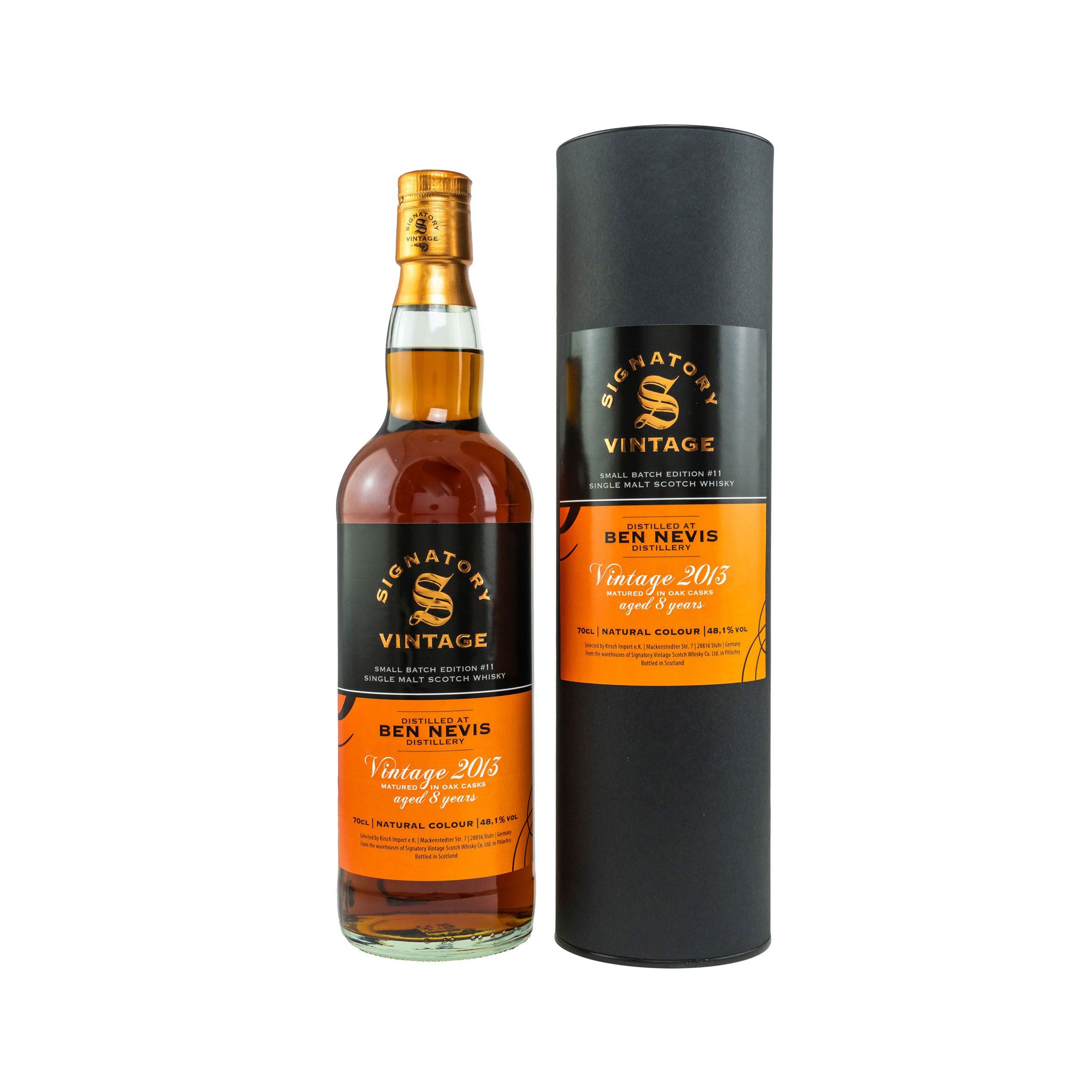 Ben Nevis 2013/2022 Signatory Small Batch Edition #11 Selected by Kirsch Import e.K.