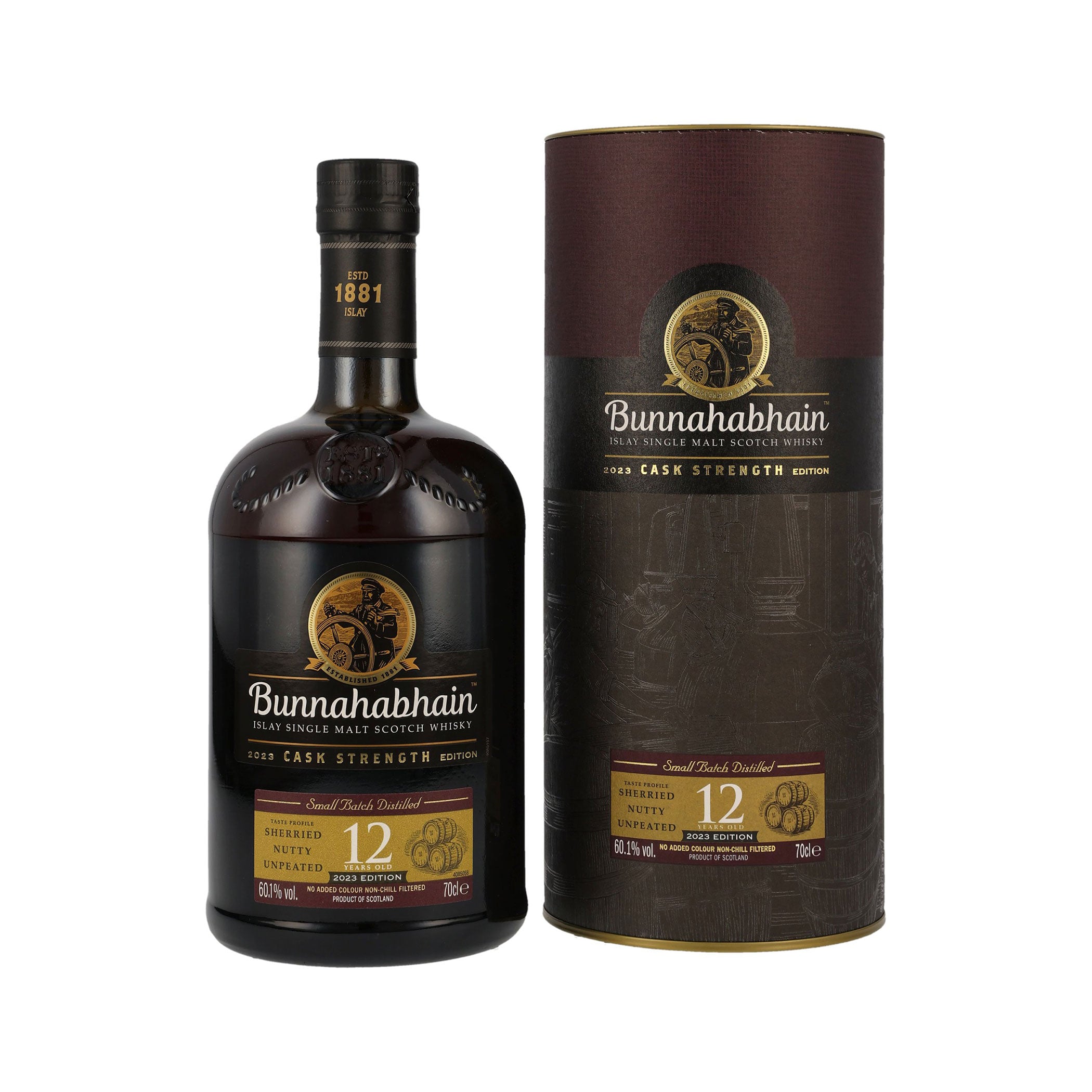 Bunnahabhain 12 Jahre - Cask Strength - 2023 Edition - Islay Single Malt Scotch Whisky