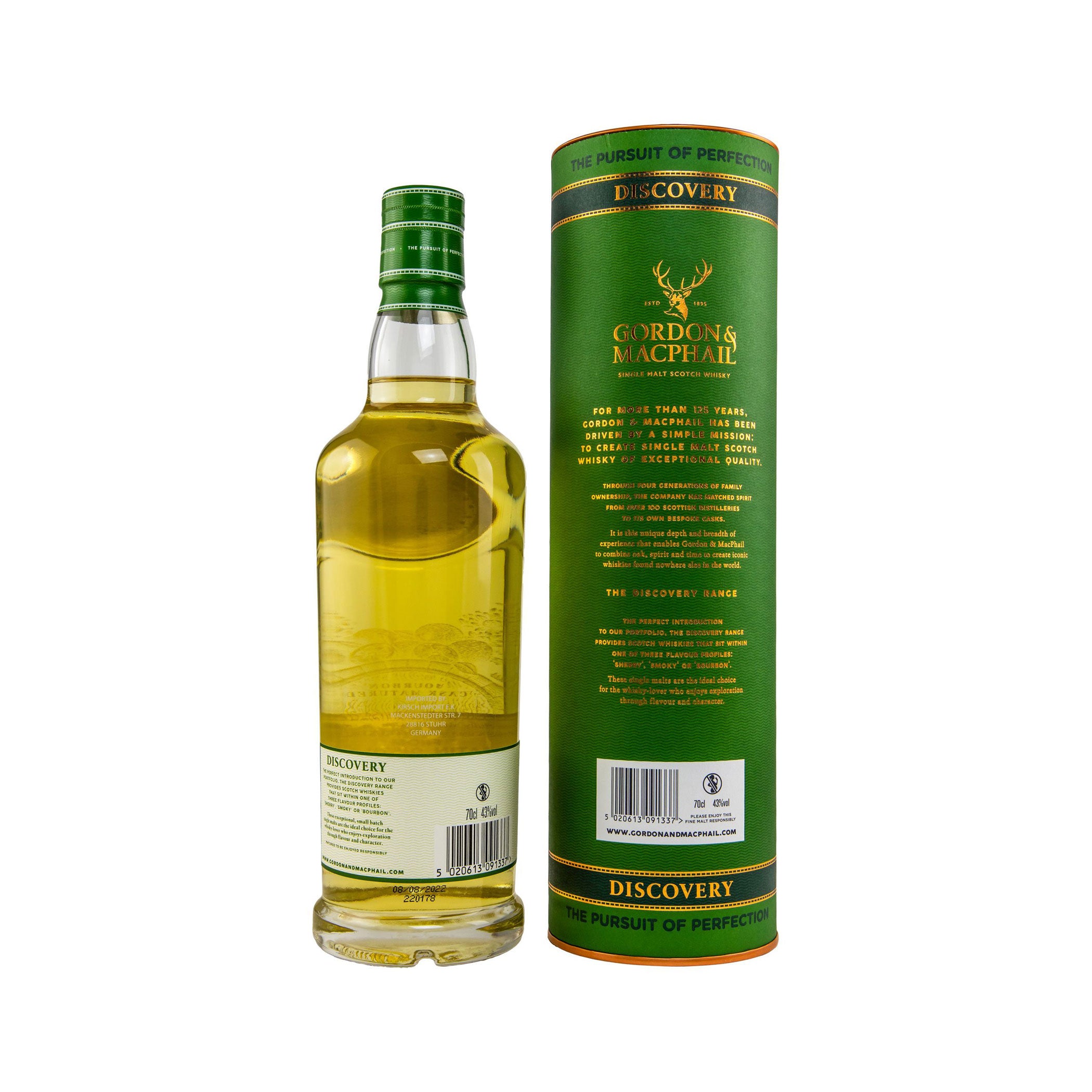 Tomatin 2010/2022 - Gordon & MacPhail Highlands Single Malt Scotch Whisky - Discovery - Bourbon Cask Matured