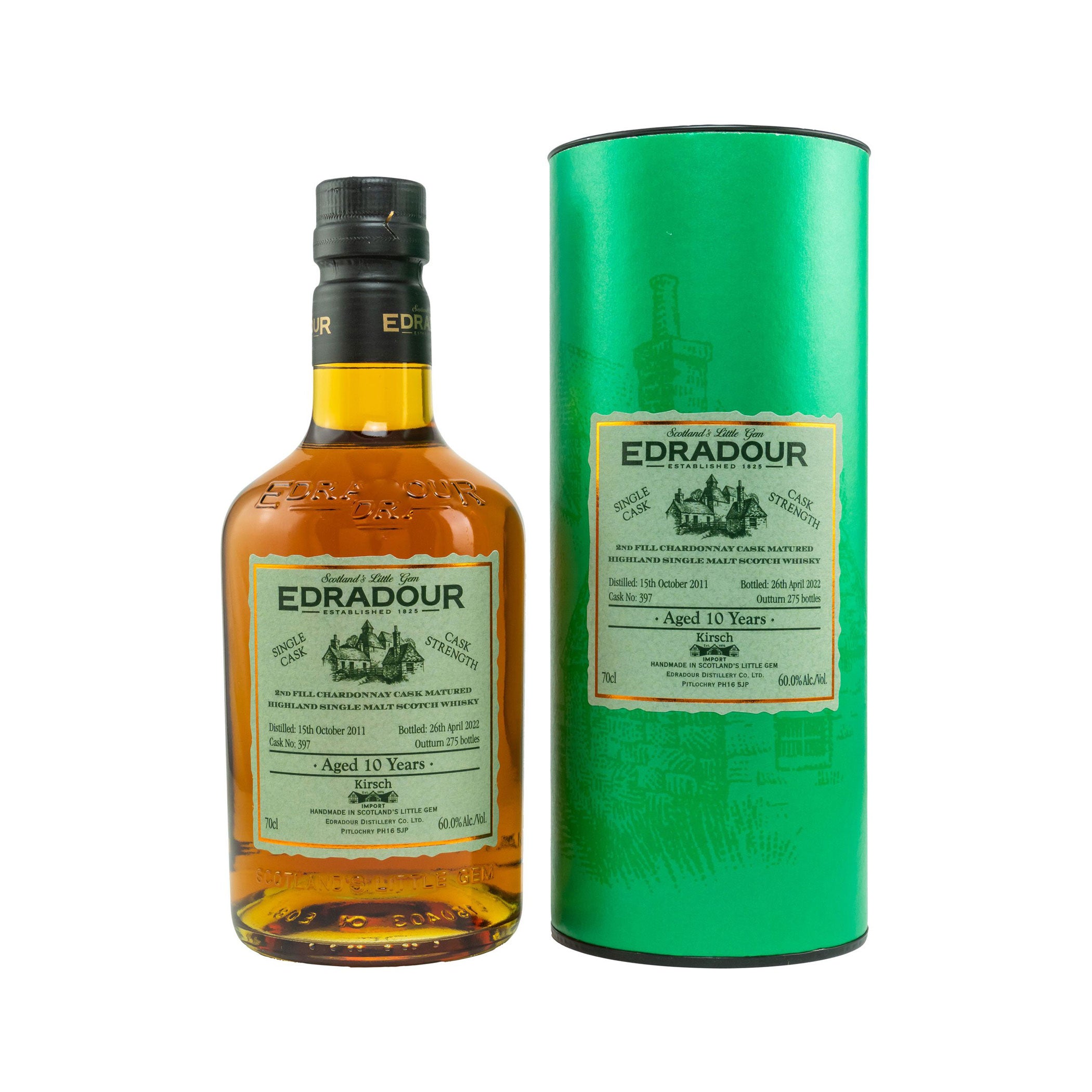 Edradour 2011/2022 - 10 Jahre - Chardonnay Cask #397