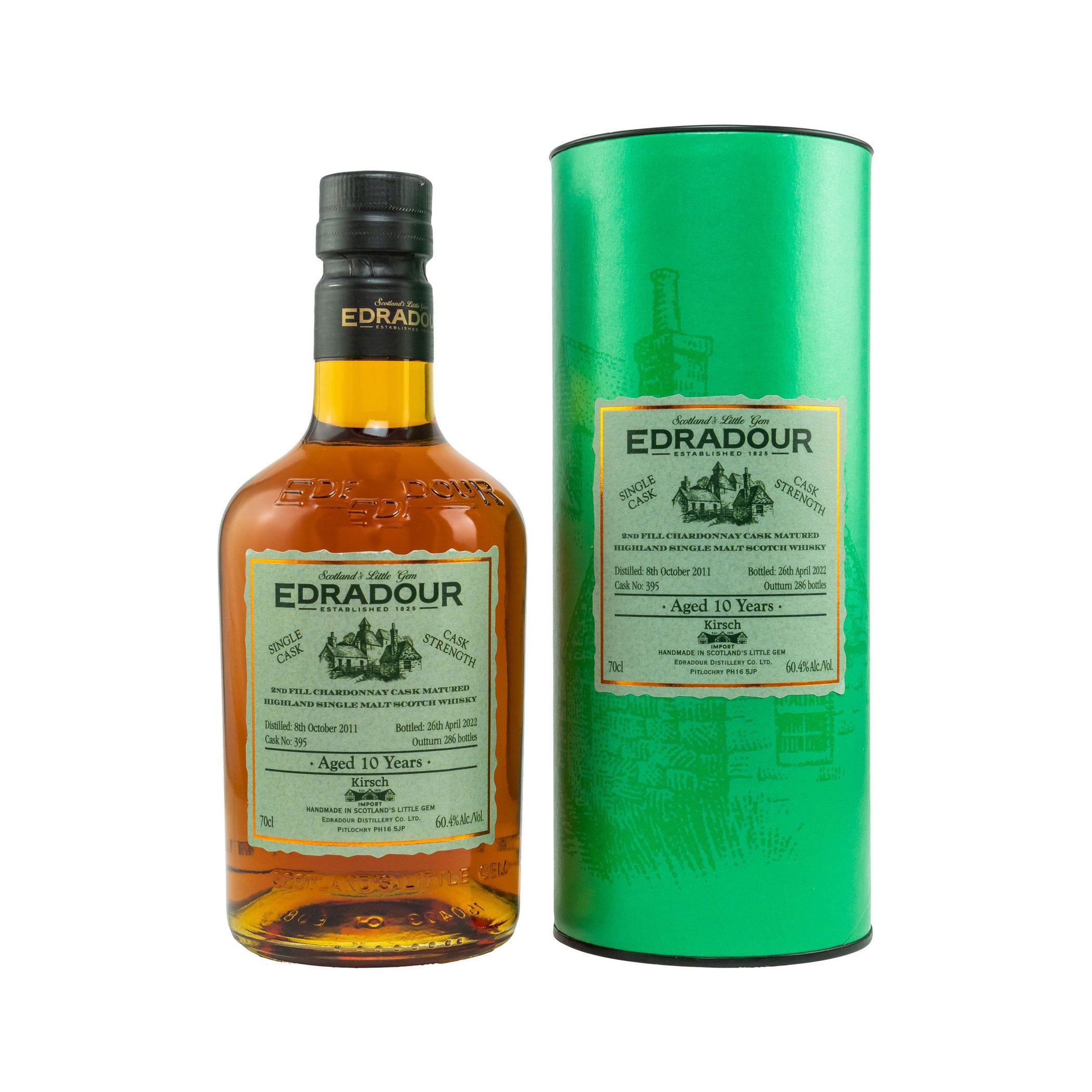 Edradour 2011/2022 -10 Jahre - Chardonnay Cask #395