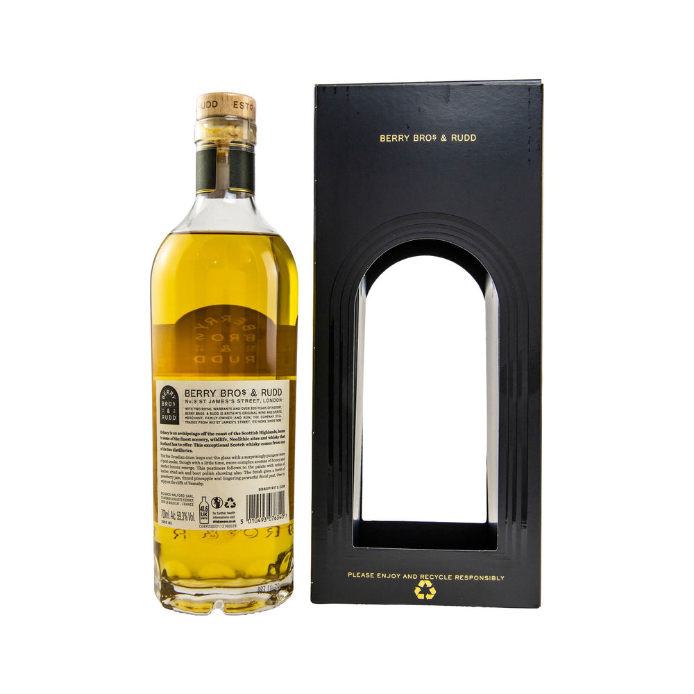 Orkney Islands 2005/2022 – Peated - Berry Bros. & Rudd - Highland Single Malt Scotch Whisky - Bottled exclusively for Kirsch Import