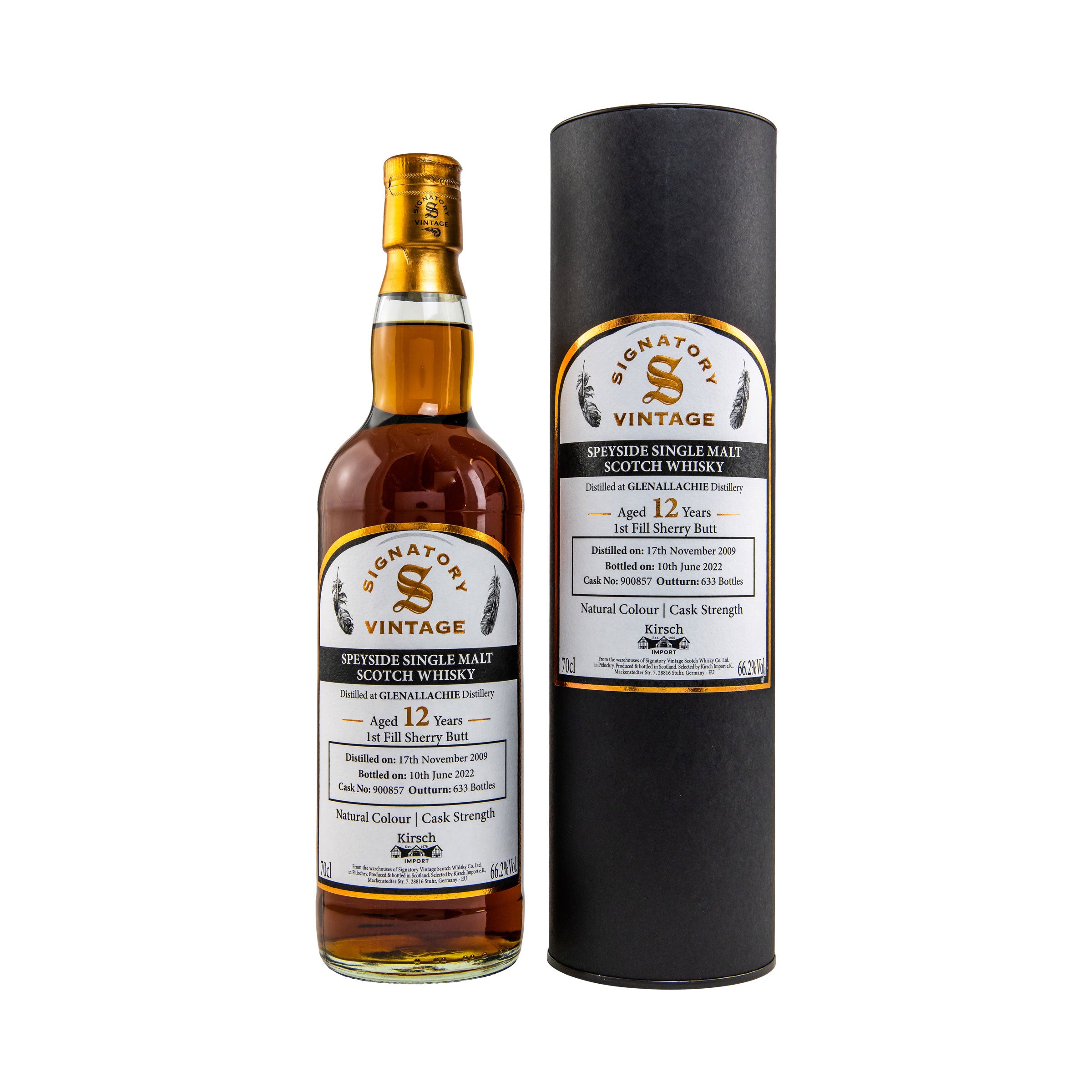 Glenallachie 2009/2022 Signatory CS #900857 Kirsch