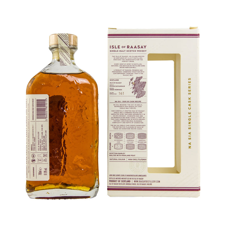 Isle of Raasay Peated Chinkapin Oak Cask - Hebridean Single Malt Scotch Whisky - Na Sia Single Cask Series