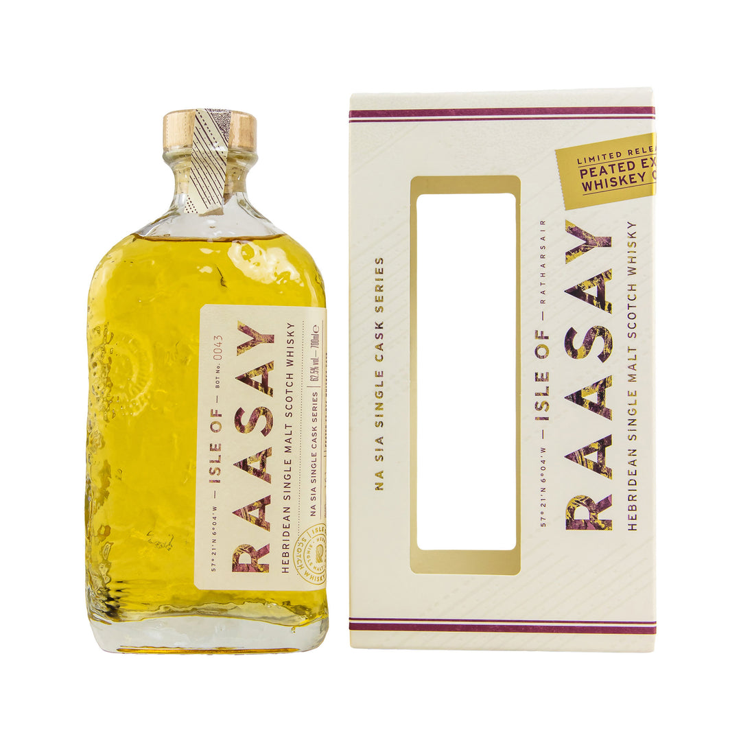 Isle of Raasay Peated First Fill Rye Whisky Cask - Hebridean Single Malt Scotch Whisky - Na Sia Single Cask Series