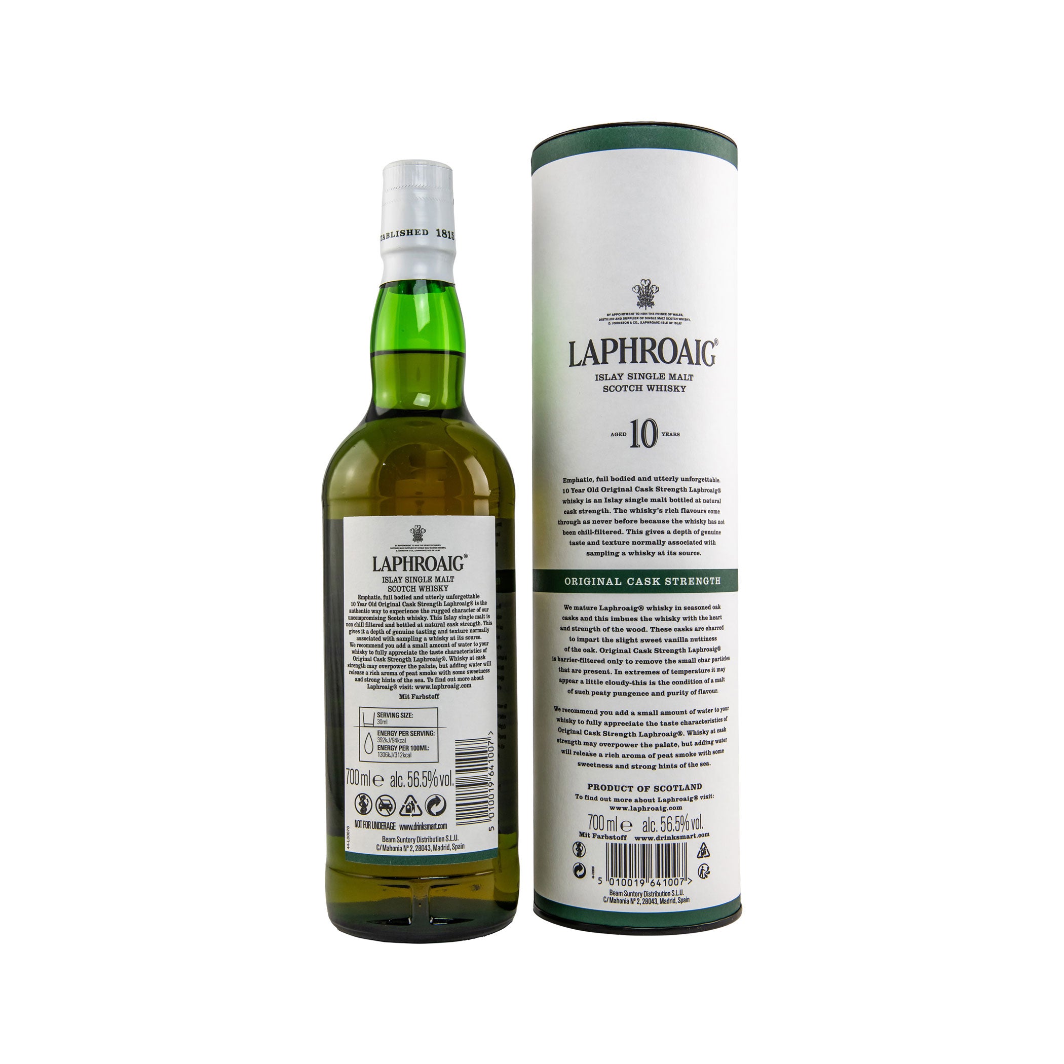 Laphroaig 10 Jahre - Cask Strength - Batch 15