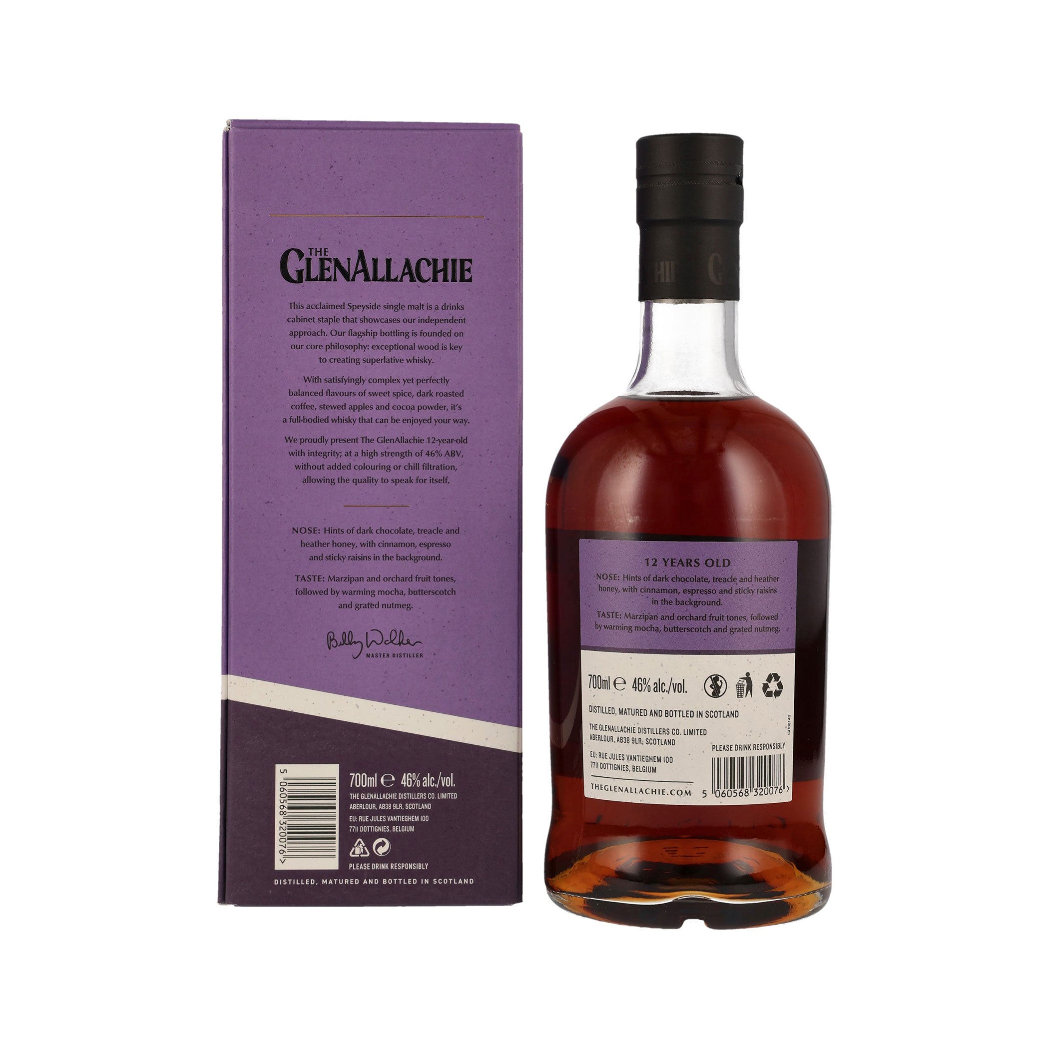 The GlenAllachie 12 Jahre - Speyside Single Malt Scotch Whisky