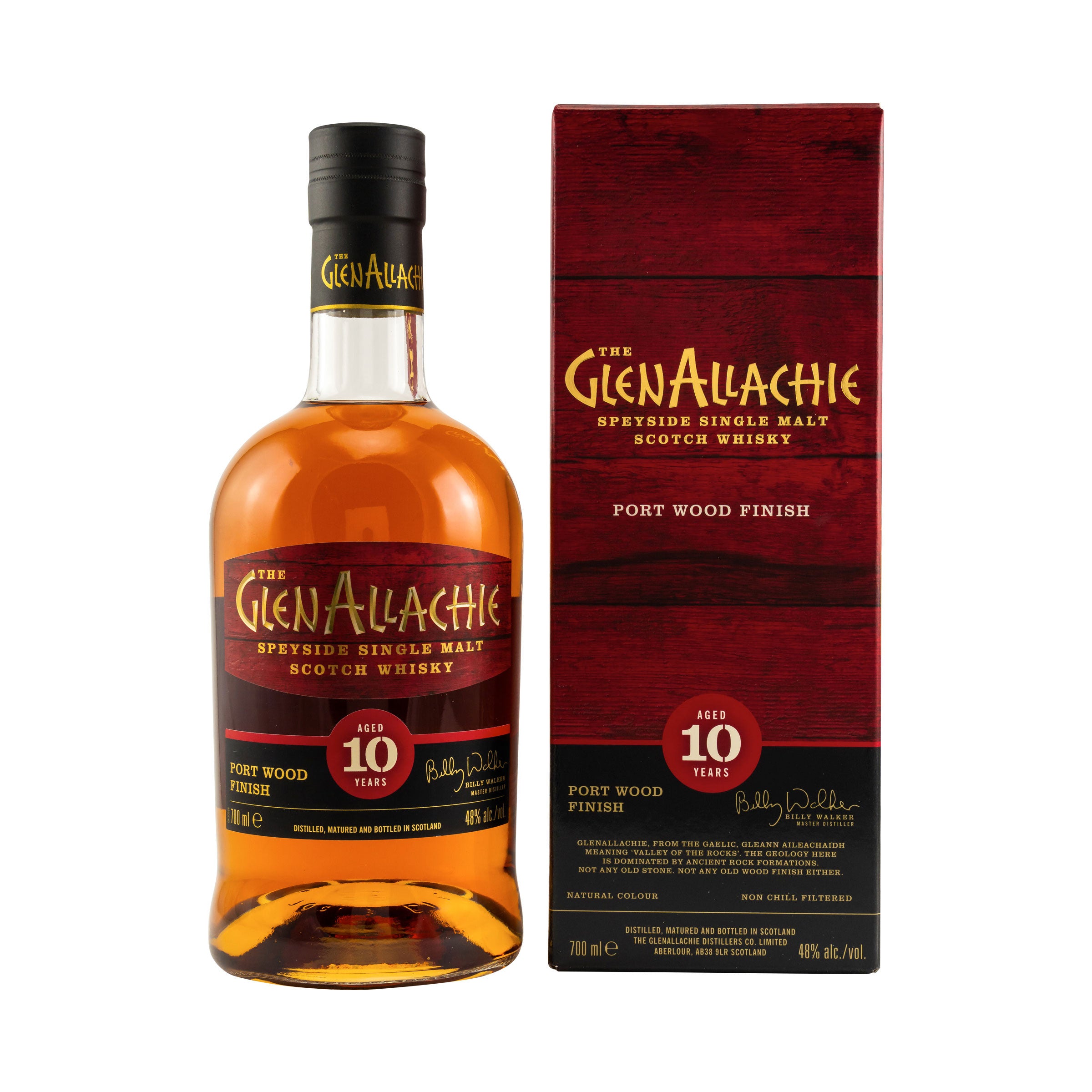 GlenAllachie 10 Jahre Port Wood Finish - GlenAllachie