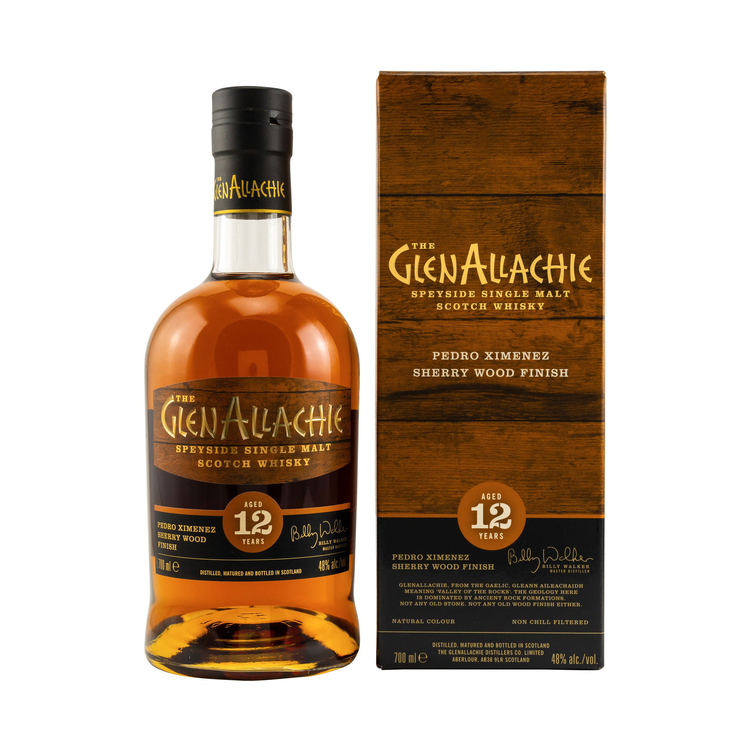 GlenAllachie 12 Jahre PX Wood Finish - GlenAllachie