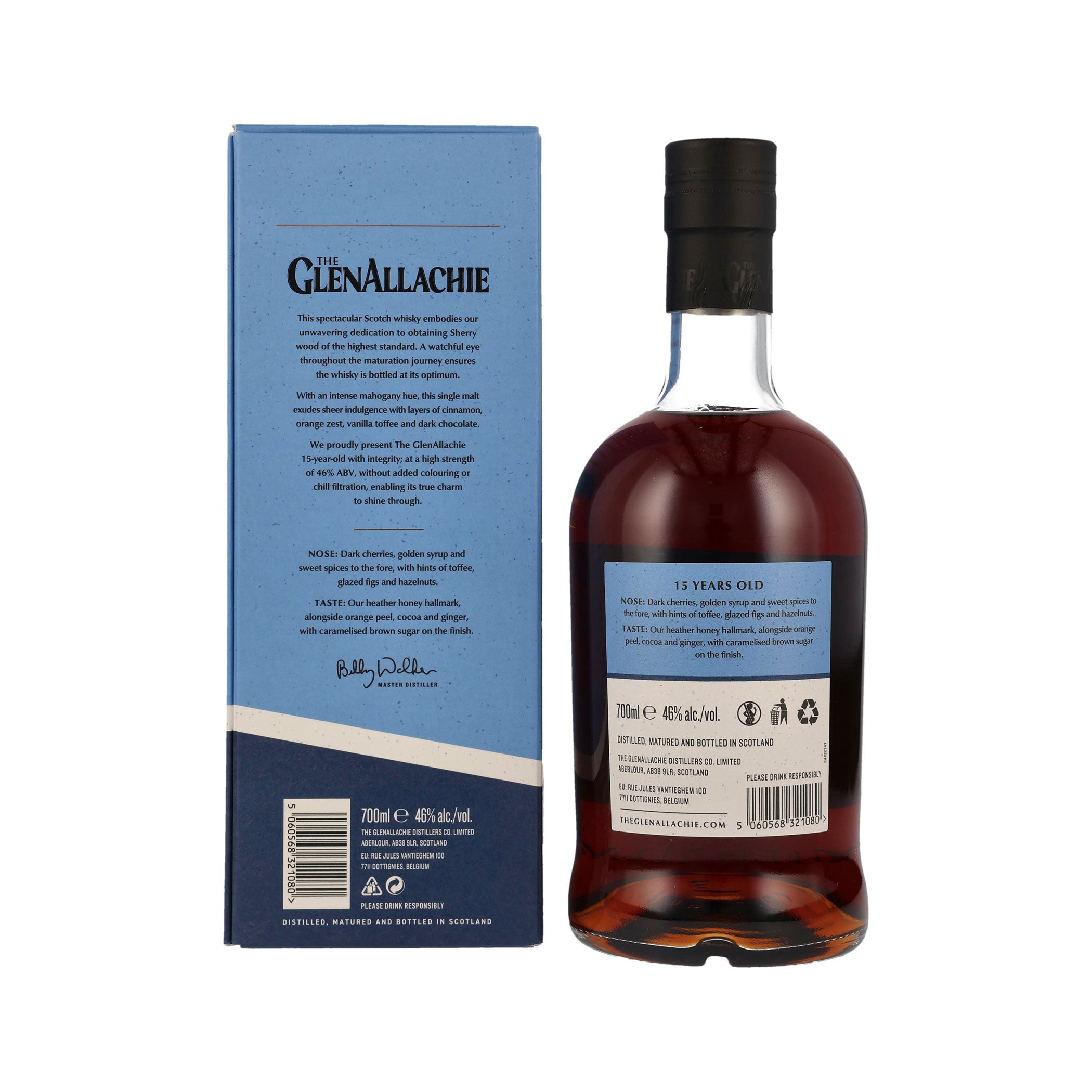 The GlenAllachie 15 Jahre - Speyside Single Malt Scotch Whisky
