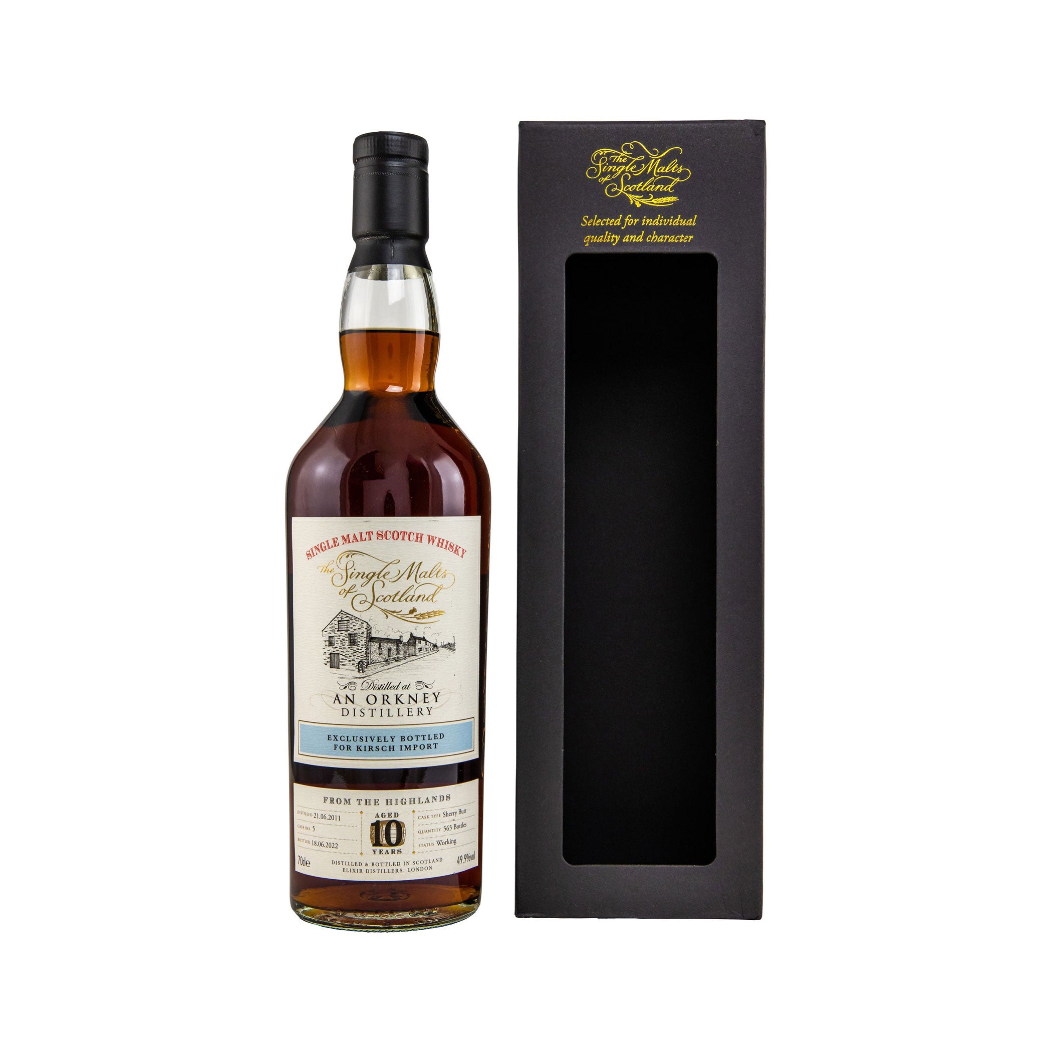 Orkney - 2011/2022 - 10 Jahre - #5 -The Single Malts of Scotland - Exklusiv für Kirsch