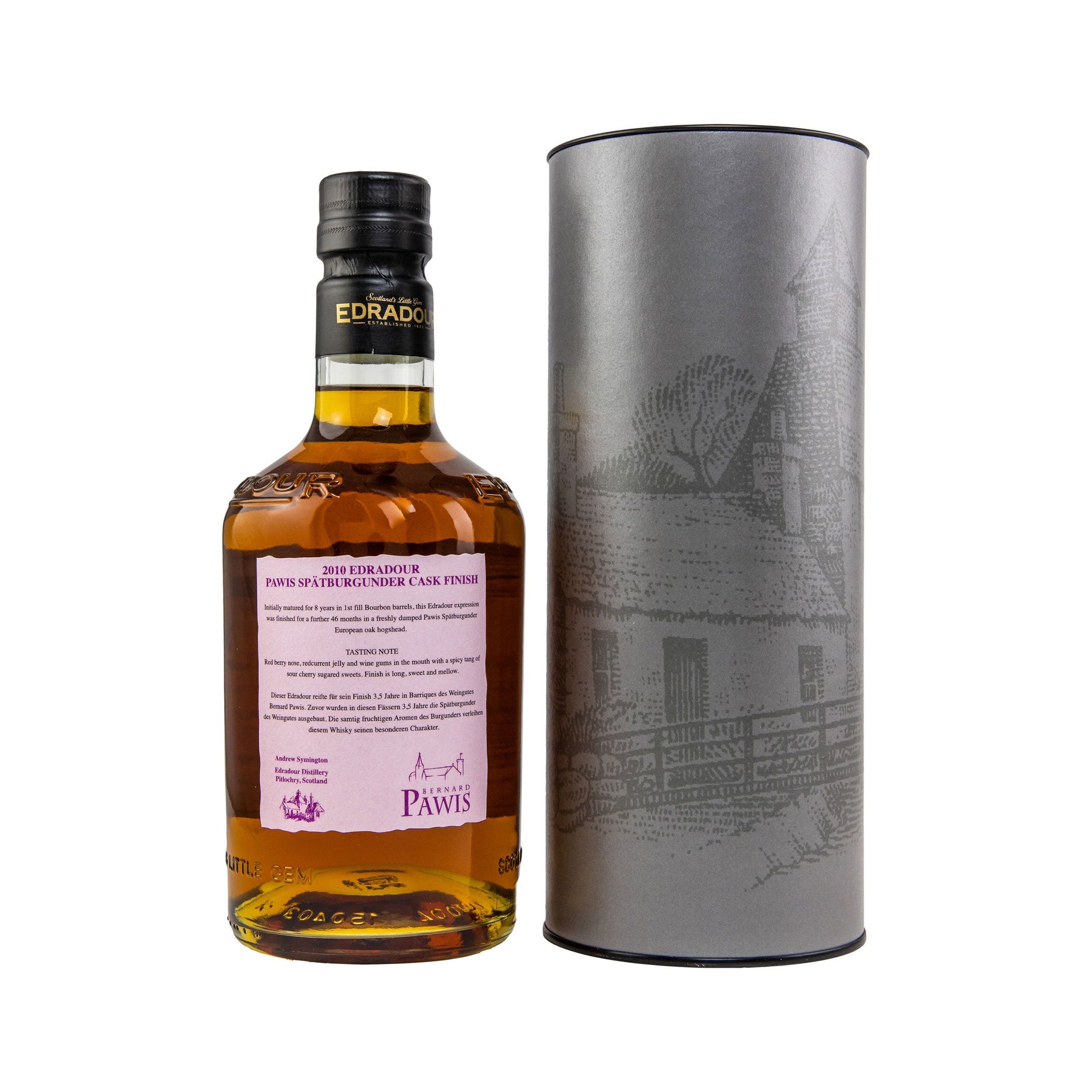 Edradour 2010/2022 - 11 Jahre -PAWIS Spätburgunder #2 - Highland Single Malt Scotch Whisky