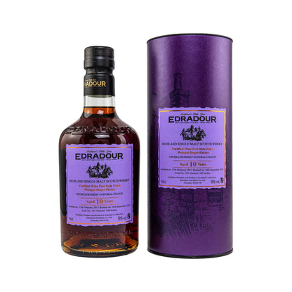 Edradour 2012/2022 - 10 Jahre - German Fortified Wine Finish #701 - Singer-Fischer - Highland Single Malt Scotch Whisky