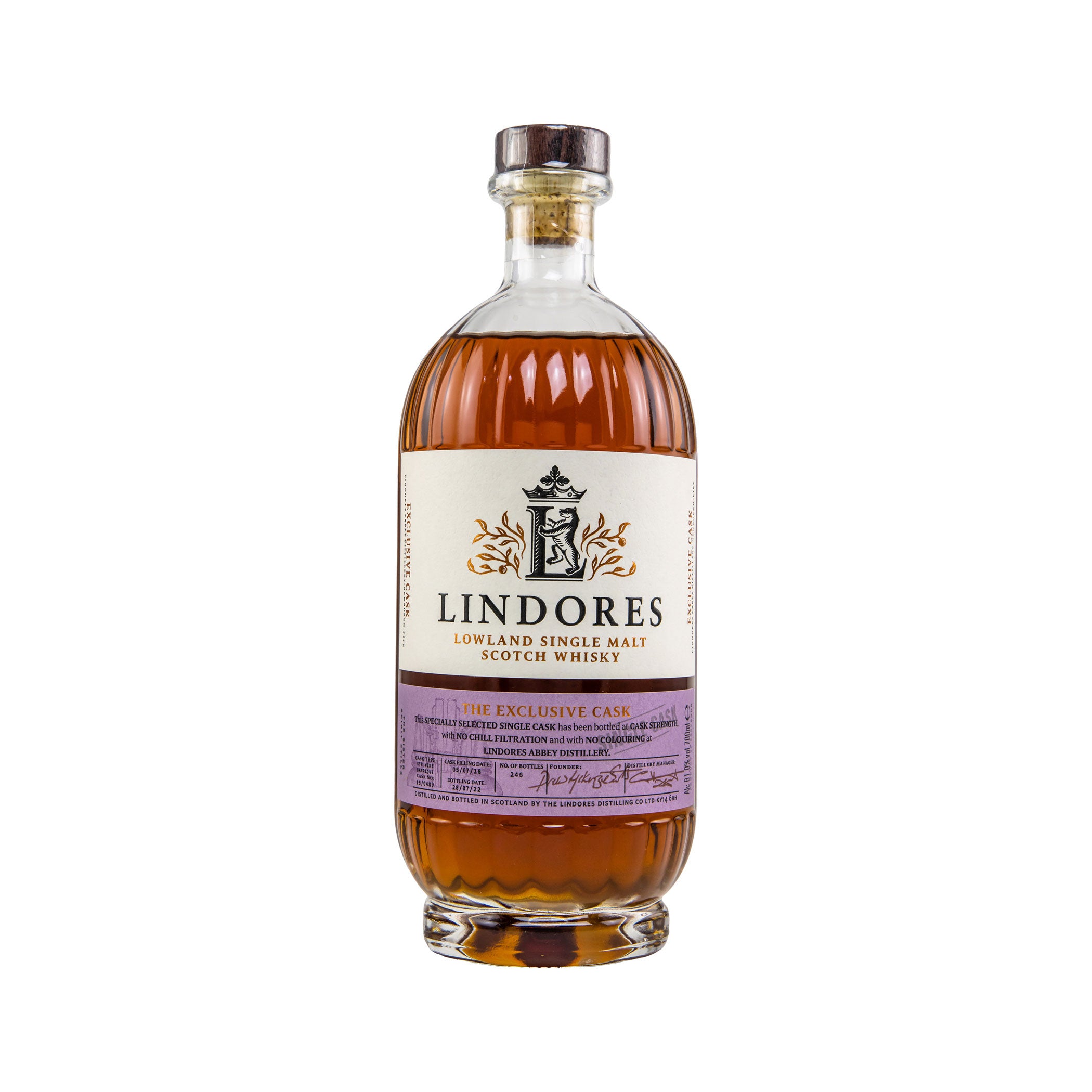 Lindores Abbey 2018/2022 - 4 Jahre - The Exclusive Cask STR