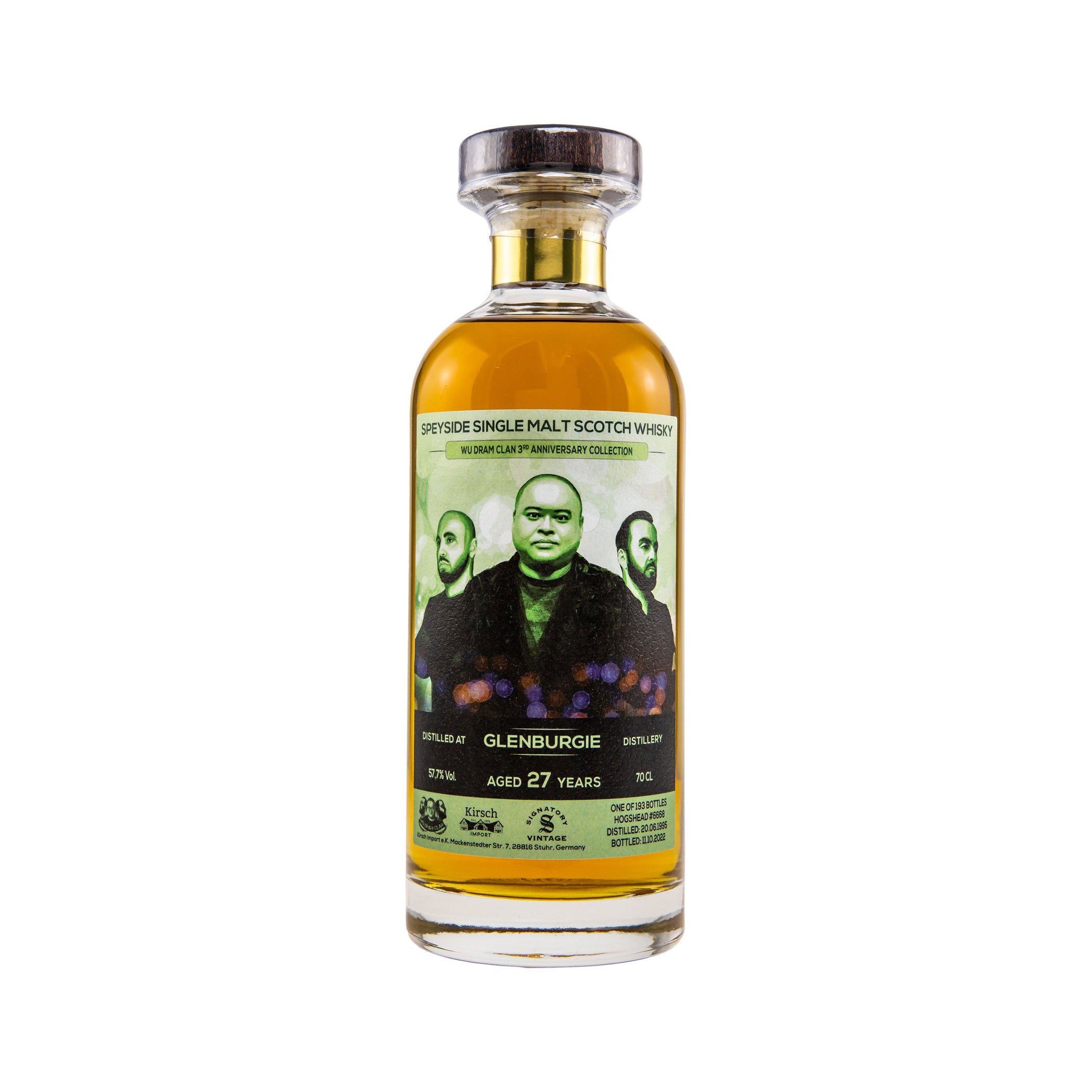 Glenburgie 1995/2022 Sig CS - Ibisco - #6668 - Wu Dram Clan