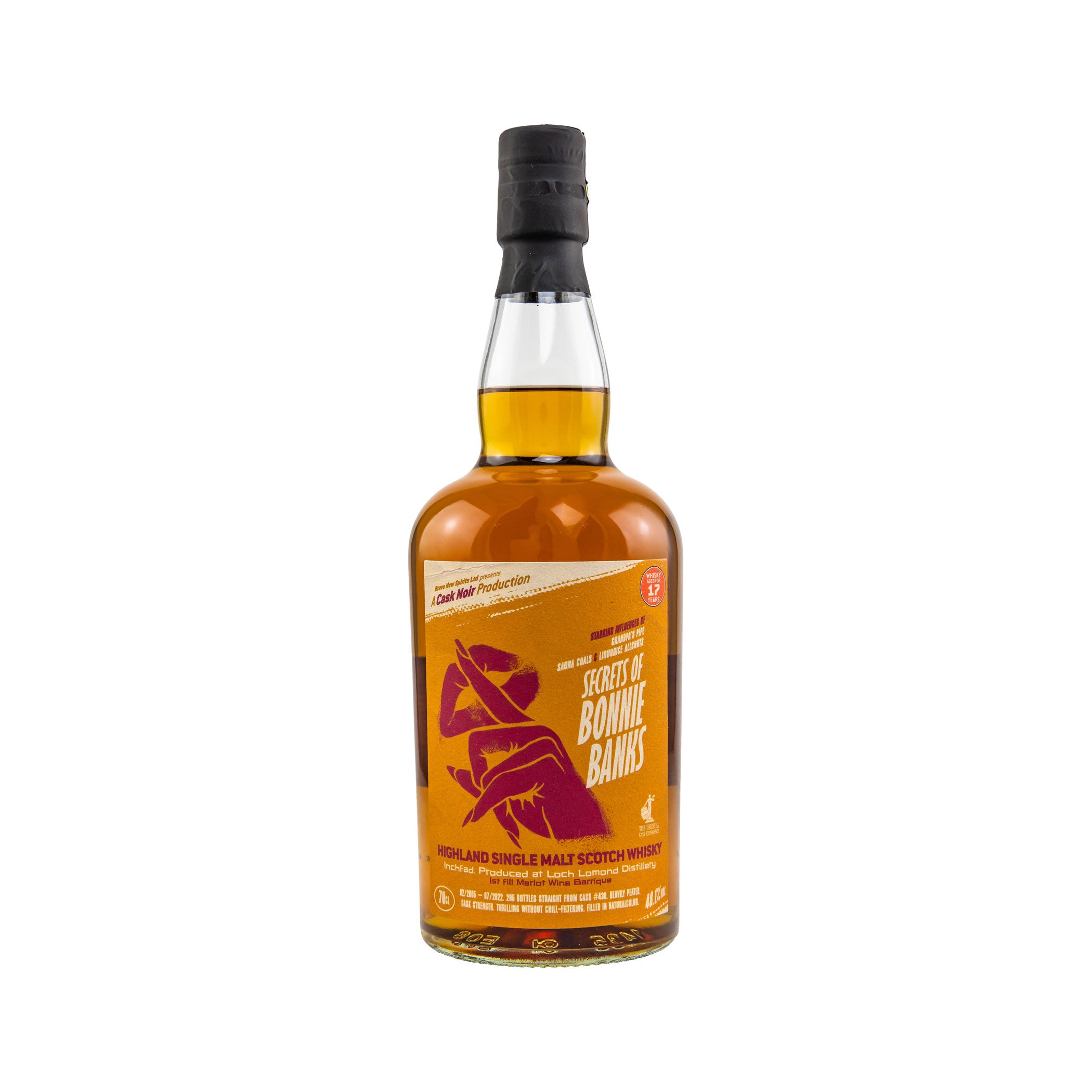 Loch Lomond Inchfad 2005/2022 - 17 Jahre - Cask Noir #430 - Secrets of Bonnie Banks -