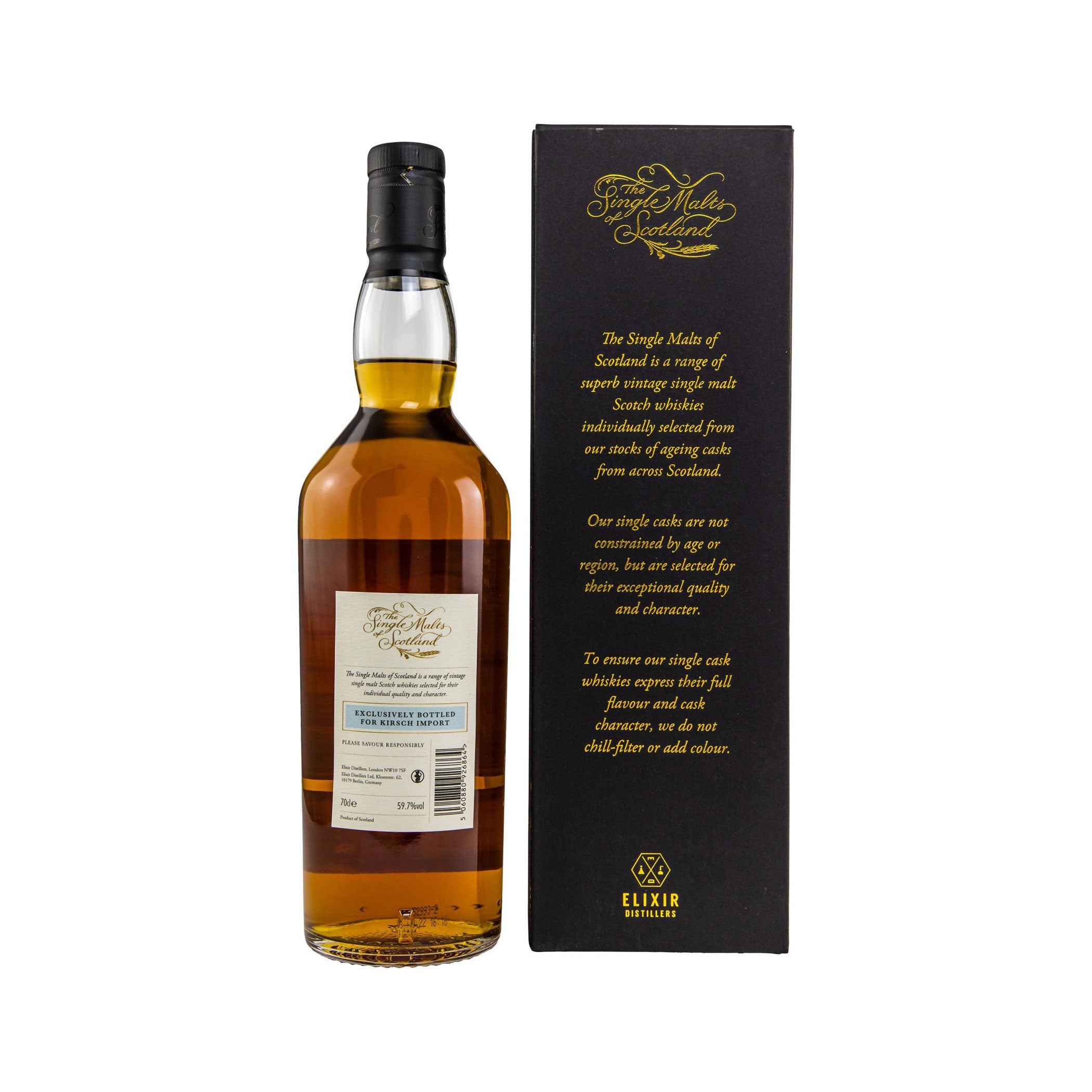 GlenAllachie 2011/2022 - The Single Malts of Scotland Speyside Single Malt Scotch Whisky - Exclusively bottled for Kirsch Import