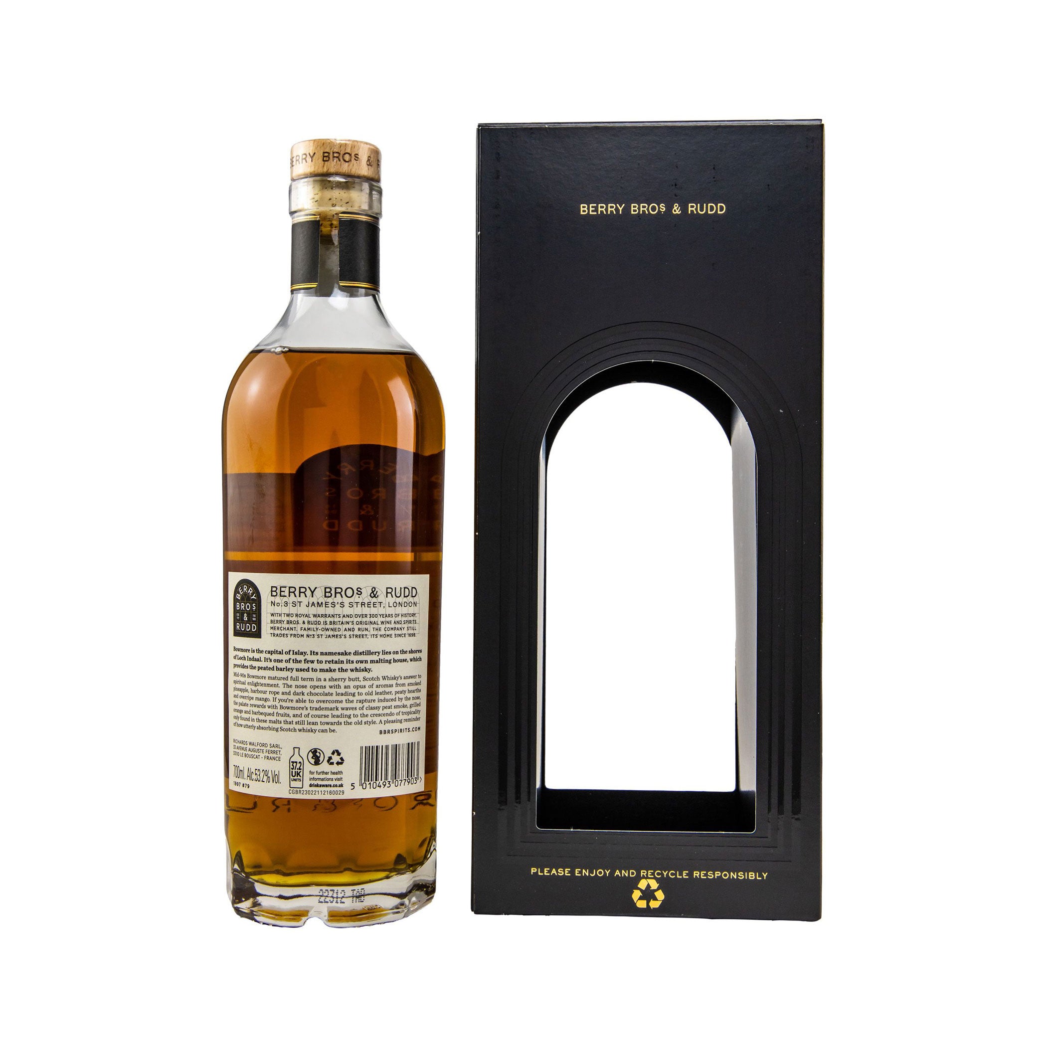 Bowmore 1997/2022 Single Butt No. 79 - Berry Bros. & Rudd Islay Single Malt Scotch Whisky