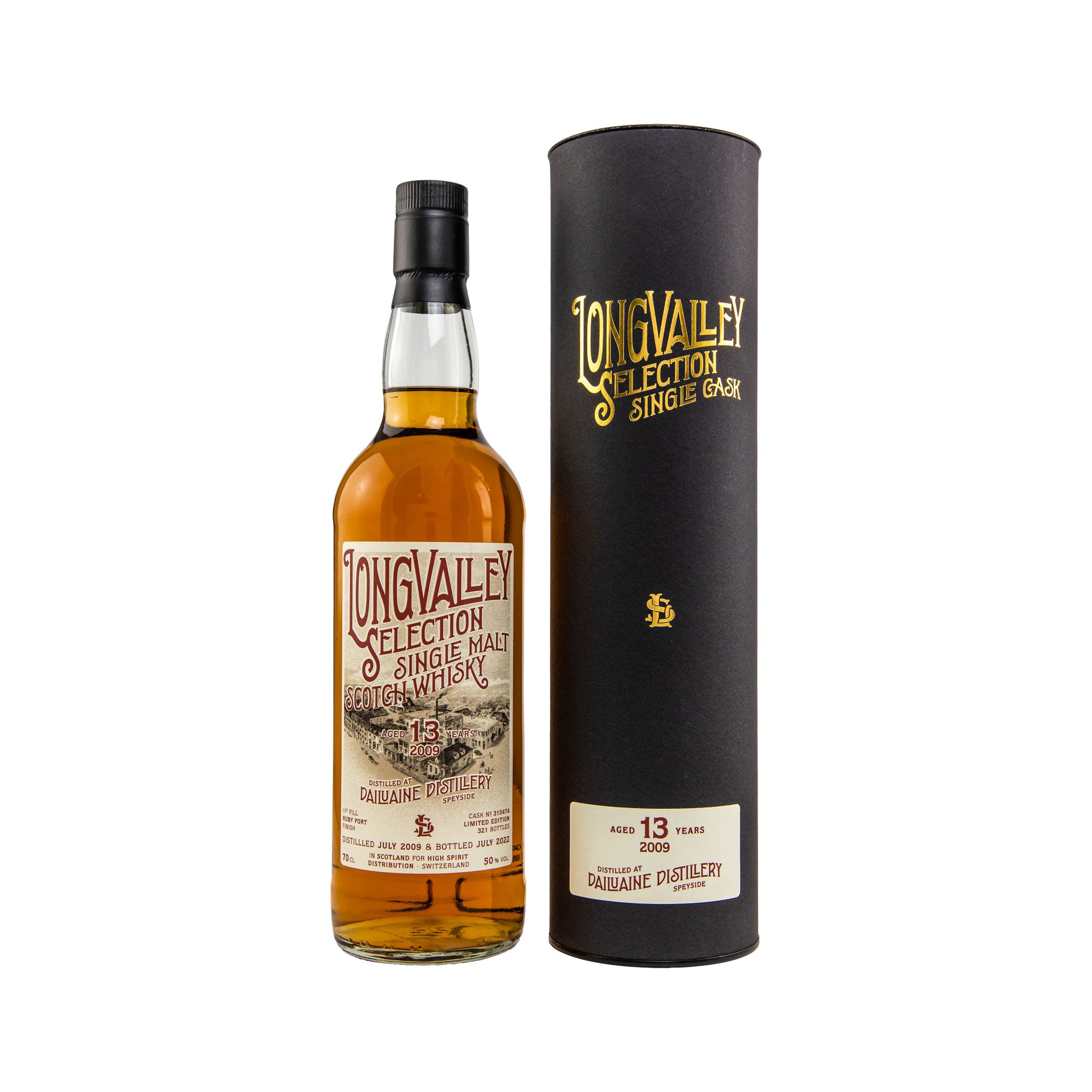 Dailuaine 2009/2022 - 13 Jahre - Ruby Port Cask - LongValley Selection