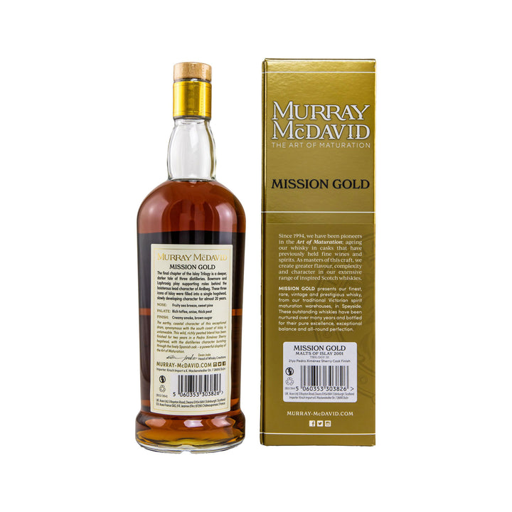Malts of Islay 2001/2022 - 21 Jahre - Trilogy III – Mission Gold - Murray McDavid Islay Blended Malt Scotch Whisky rn