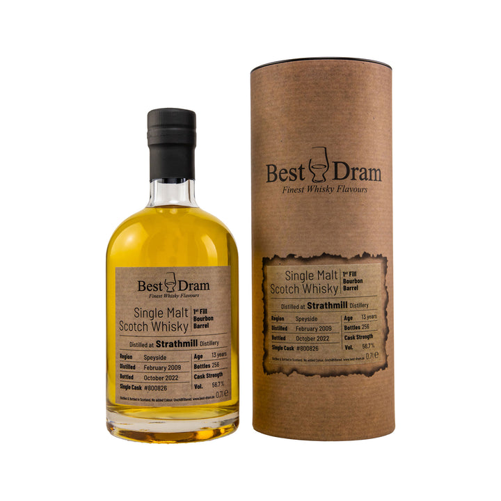 Strathmill 2009/2022 - 13 Years Old - 1st Fill Bourbon 